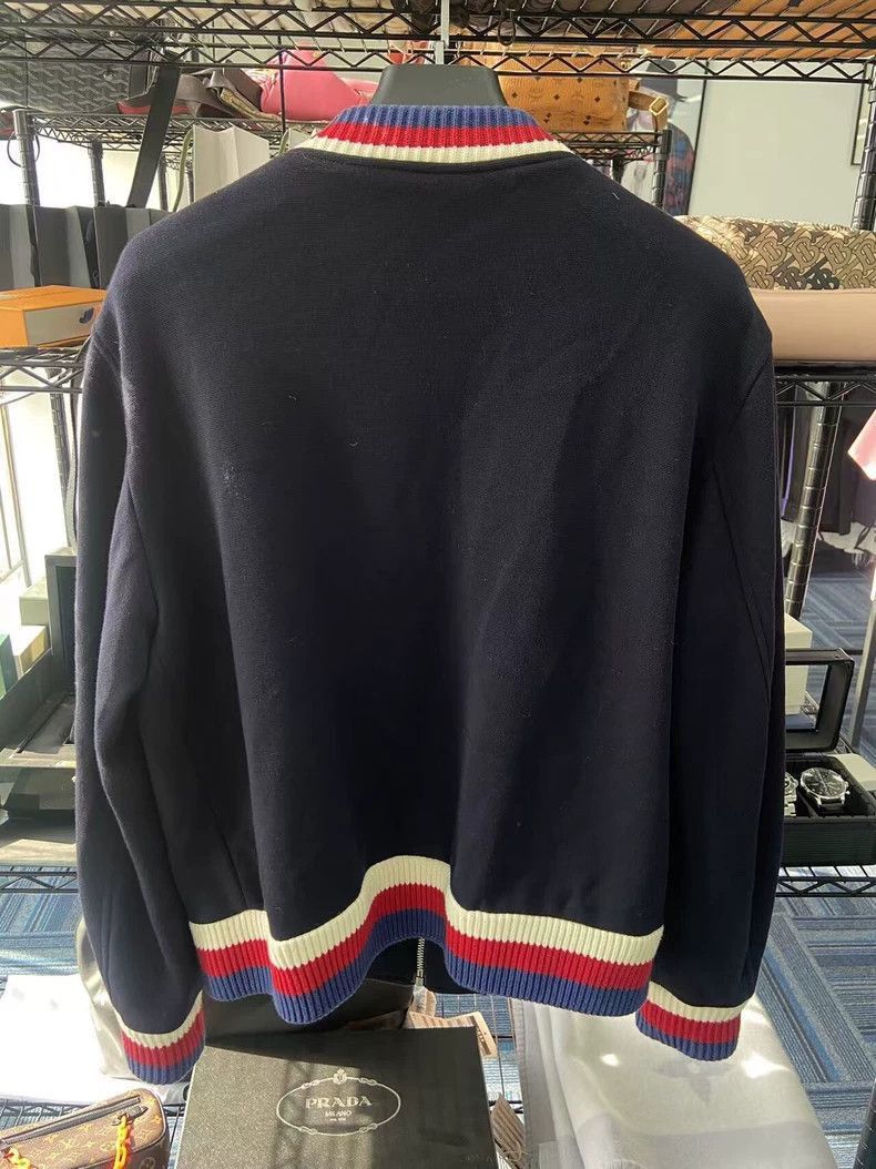 Gucci Gucci Black Cat Jacket Size 50-2506 Size US L / EU 52-54 / 3 - 2 Thumbnail