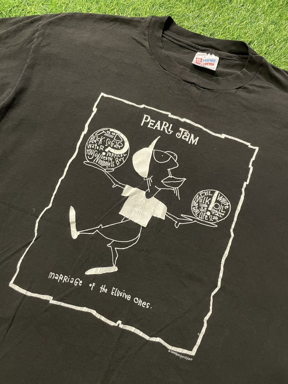 Vintage VINTAGE 1993 PEARL JAM BOUNDLESS MARRIAGE OF ELUSIVE TEE XL Size US XL / EU 56 / 4 - 3 Thumbnail