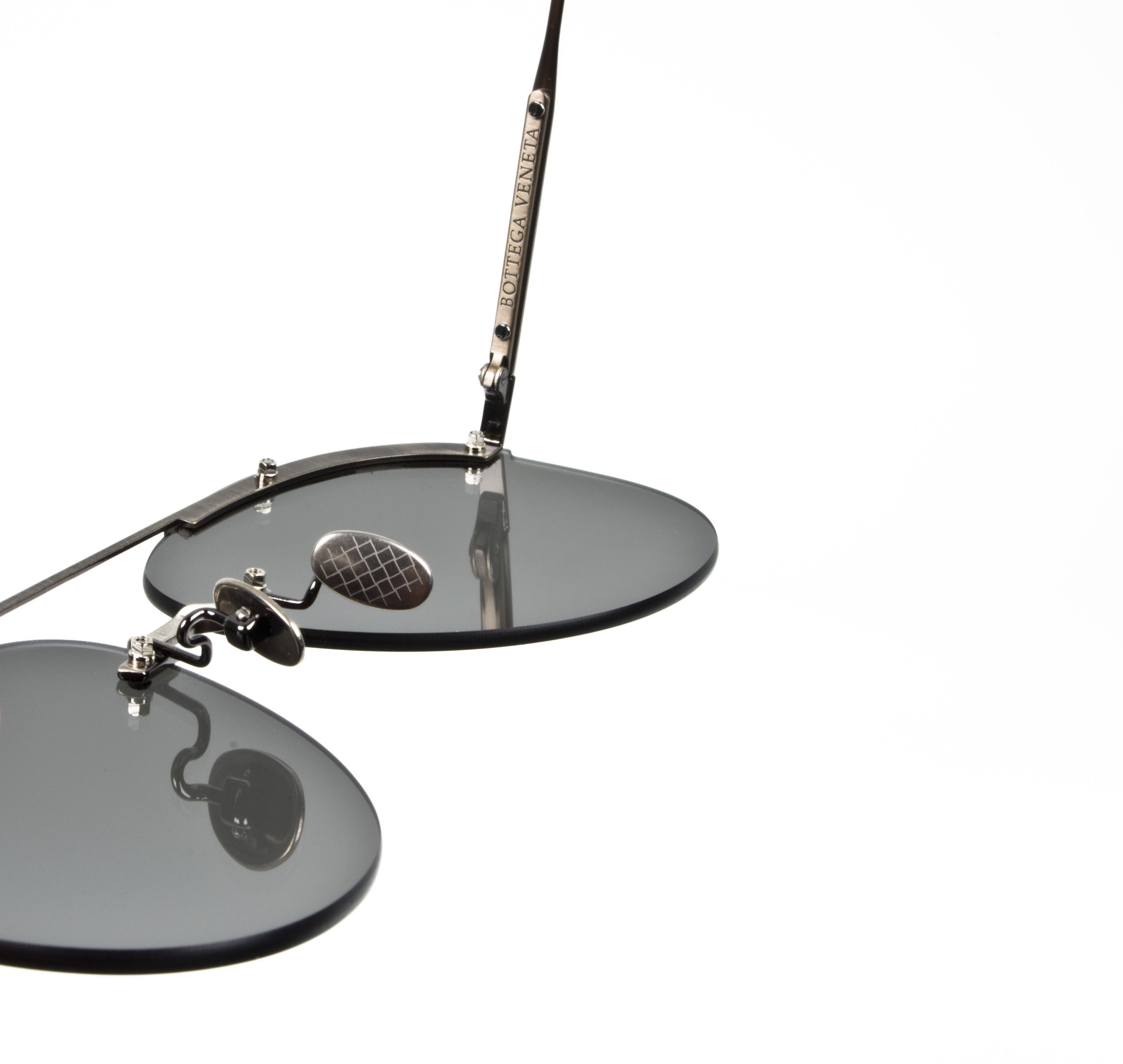 Bottega Veneta Bottega Veneta BV0242S 003 sunglasses New aviator Size ONE SIZE - 8 Thumbnail