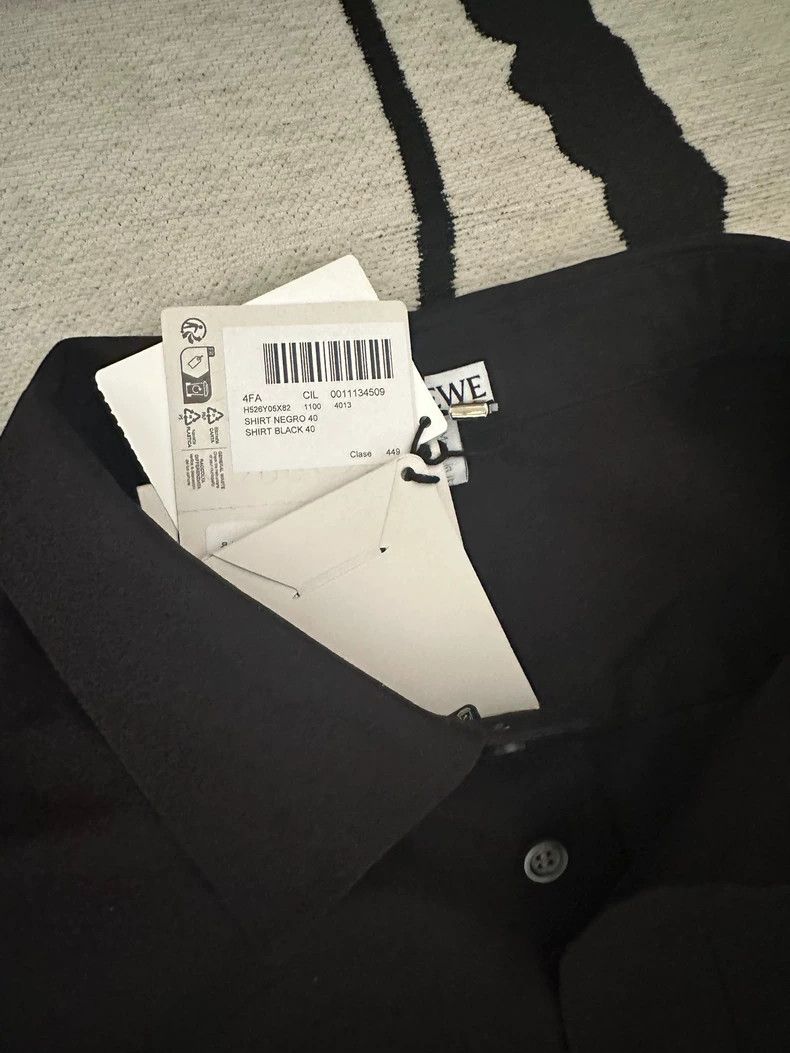 Loewe loewe Embroidered loge shirt jacket 2503-Nextarrow Size US XXS / EU 40 - 3 Thumbnail