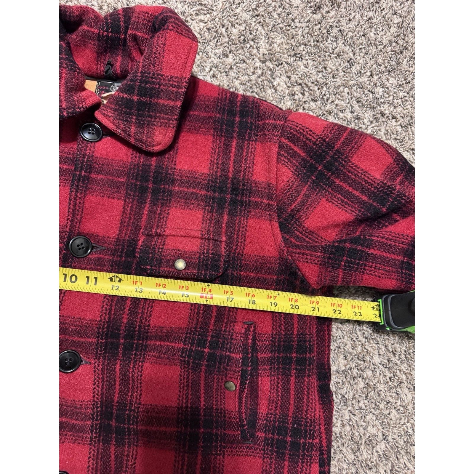 Other 1970s Johnson Woolen Mills Plaid Hunting Coat A 41 40 Size US M / EU 48-50 / 2 - 3 Thumbnail