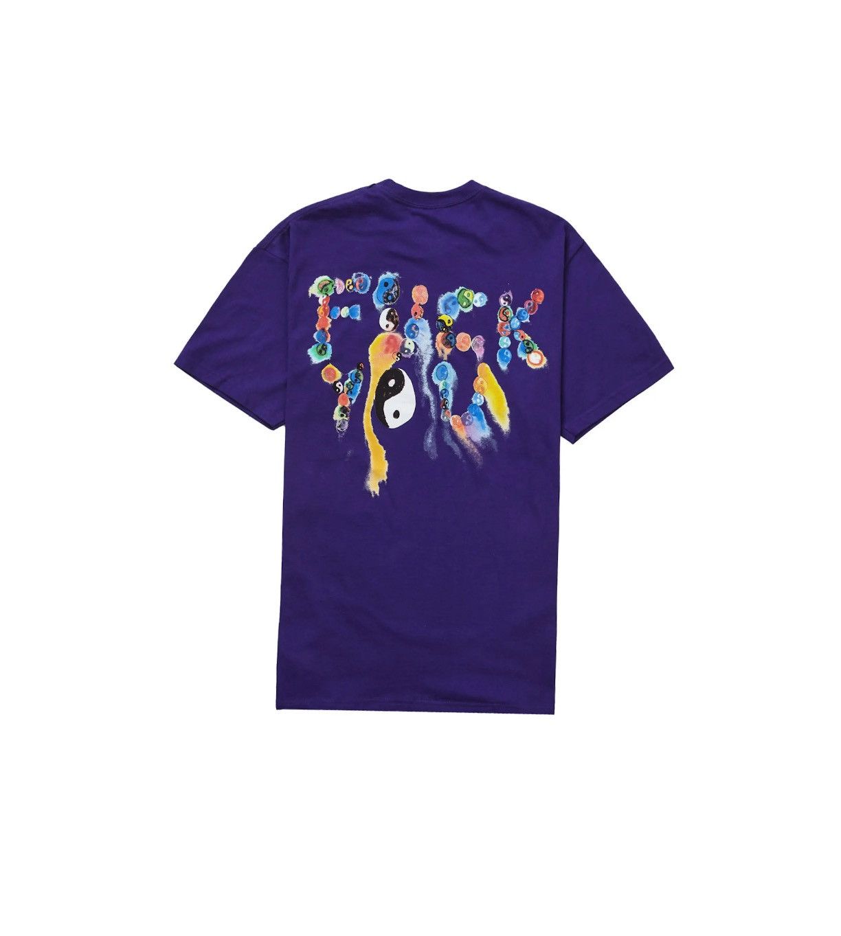 Supreme Supreme Yin Yang Tee Purple Size: XL Size US XL / EU 56 / 4 - 2 Thumbnail