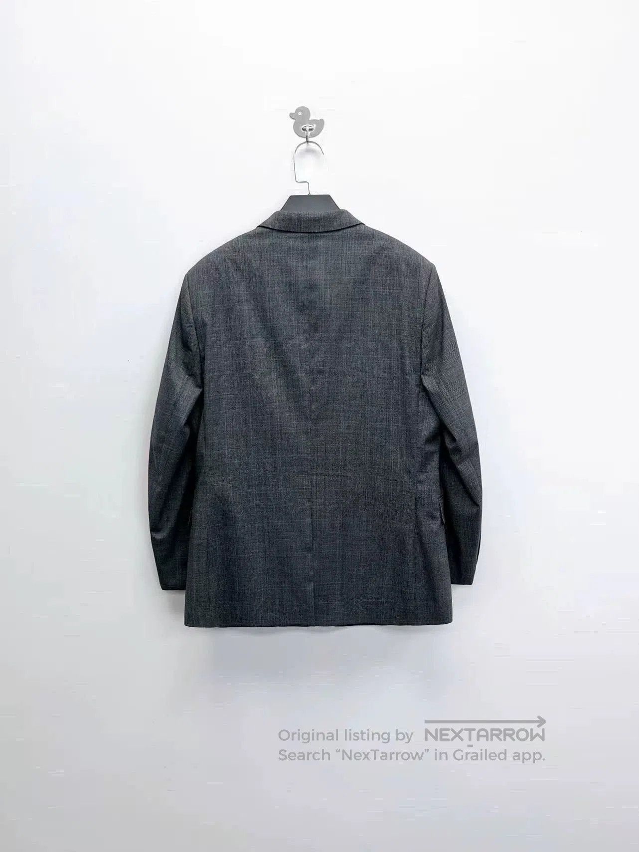 Dior Dior Gray Wool Single-Breasted Blazer. Size US XL / EU 56 / 4 - 2 Thumbnail