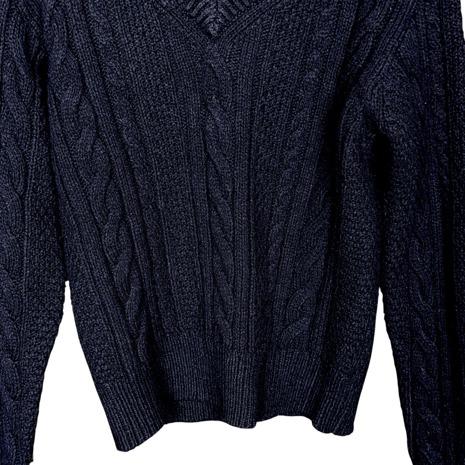 JW Anderson JW Anderson x Uniqlo V-Neck Cable Knit Sweater Fisherman Size S / US 4 / IT 40 - 5 Thumbnail