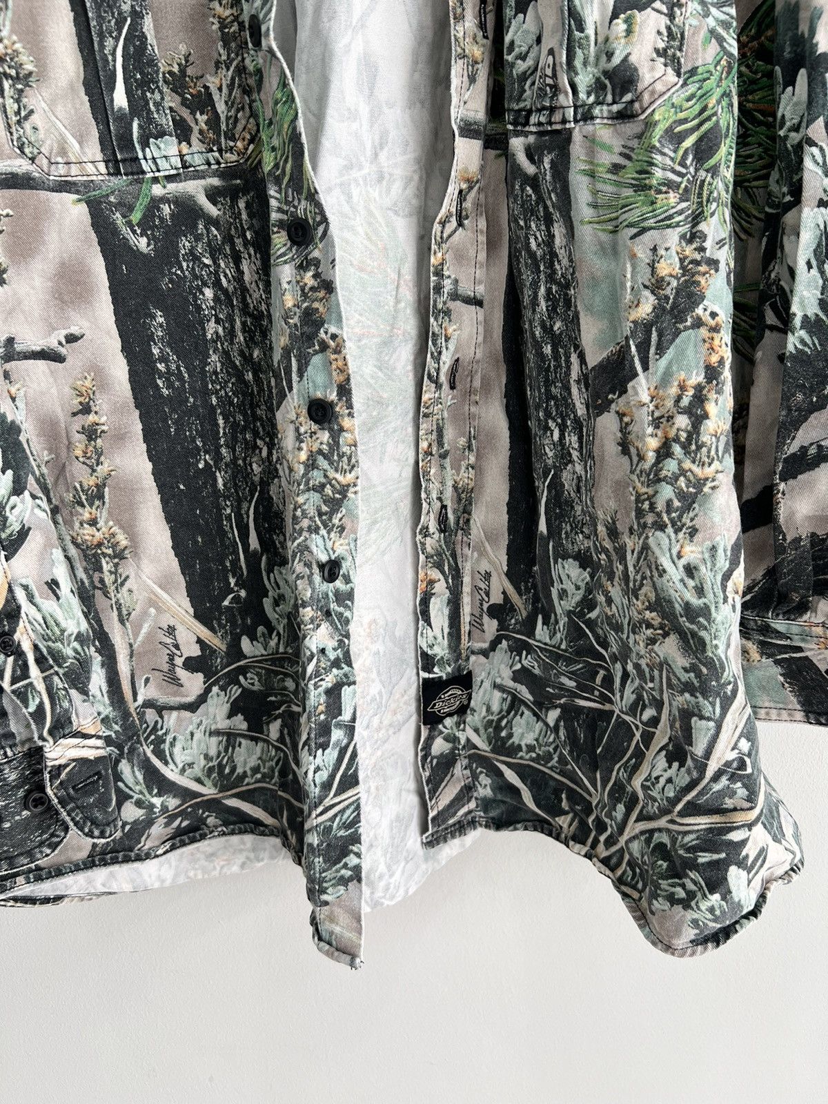 Dickies Vintage Button Dickies Real Tree Camo Shirt mossy oaks 3xl Size US XXL / EU 58 / 5 - 4 Thumbnail