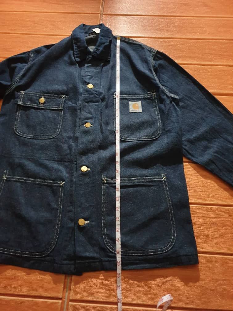 Carhartt 💥Carhatt workers blue colour chore jacket Size US M / EU 48-50 / 2 - 12 Thumbnail