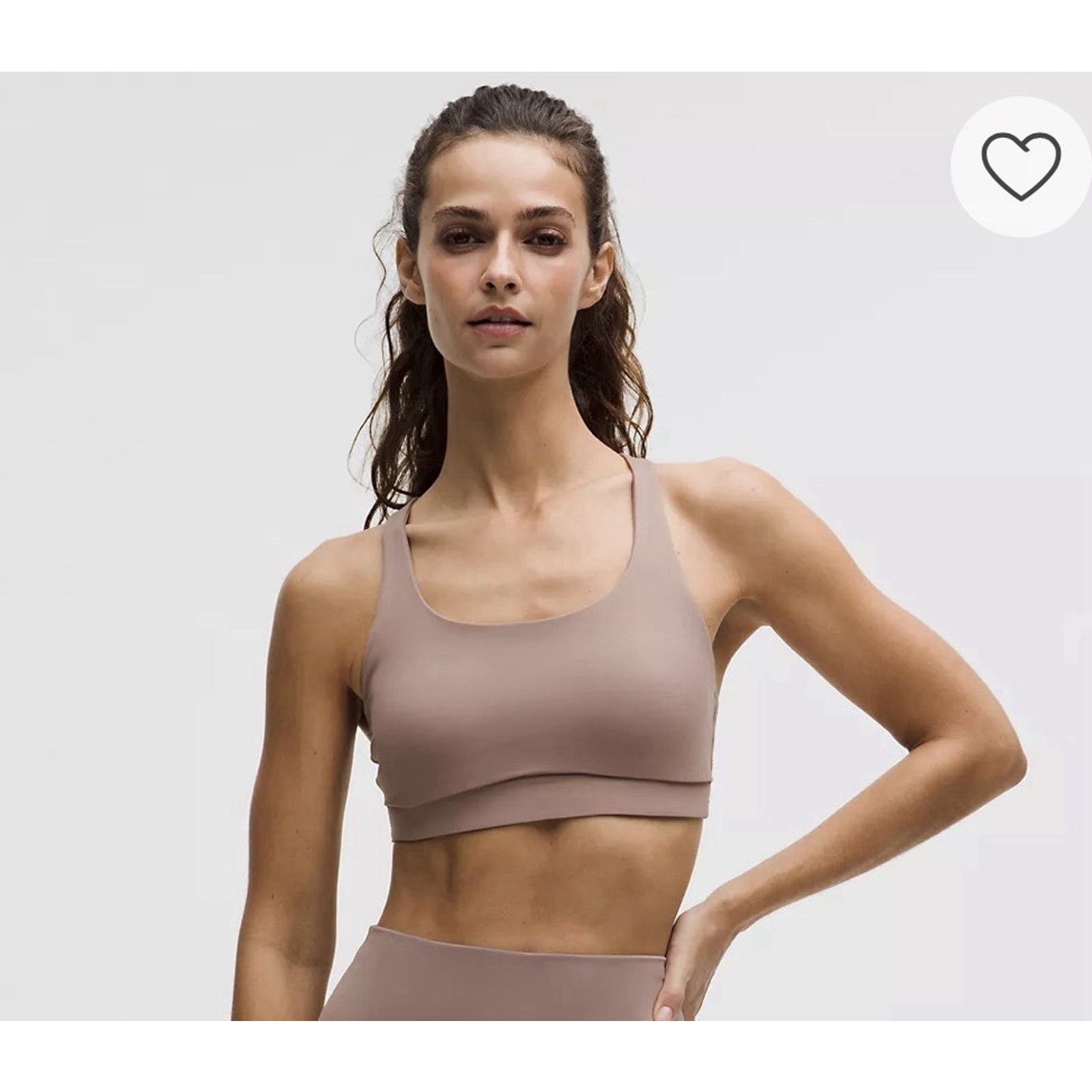 Lululemon Lululemon Energy High Support Bra 34D Taupetastic NWT Size M / US 6-8 / IT 42-44 - 1 Thumbnail