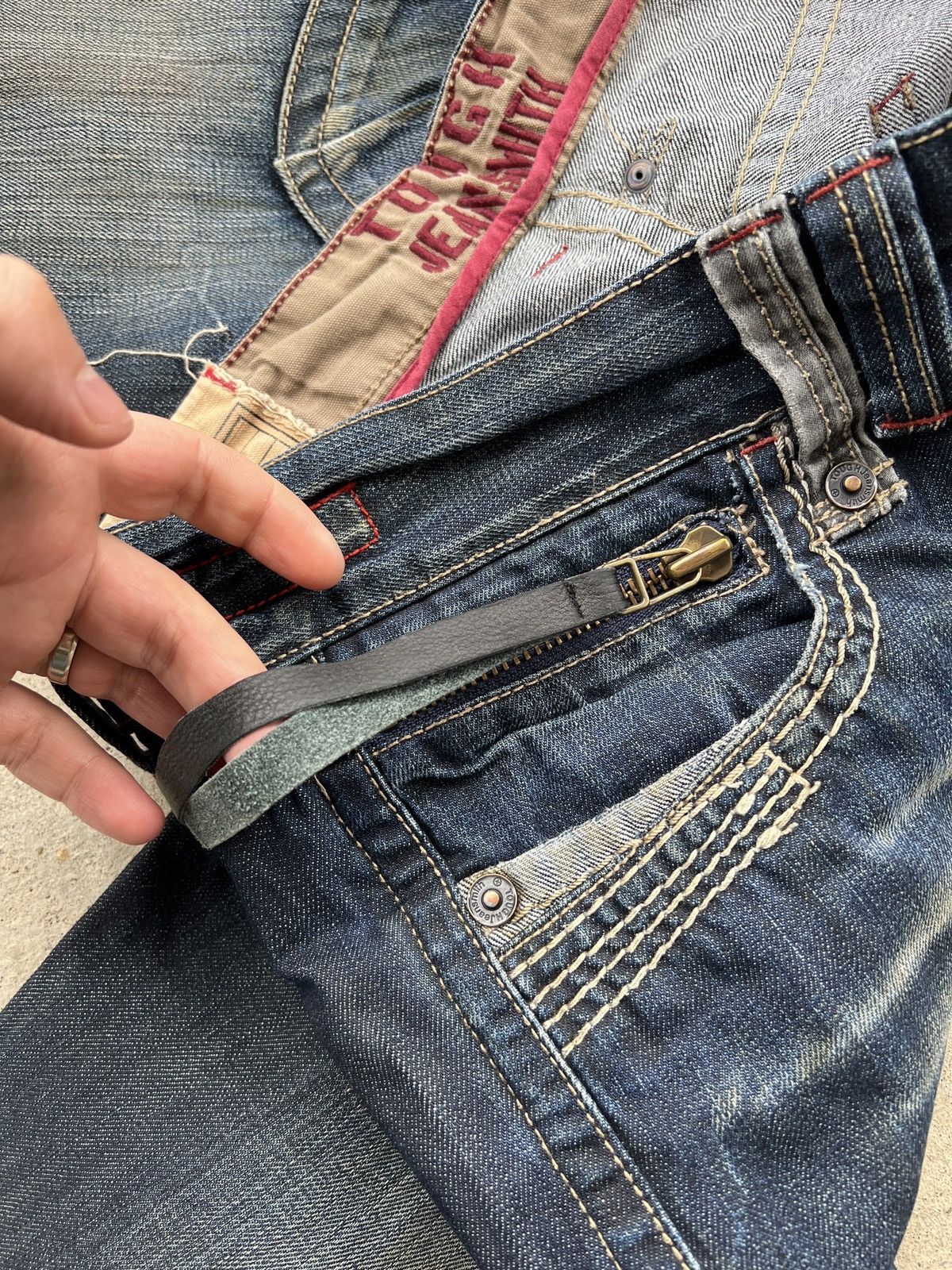 Vintage Y2K Tough Jeansmith Jeans Size US 36 / EU 52 - 7 Thumbnail
