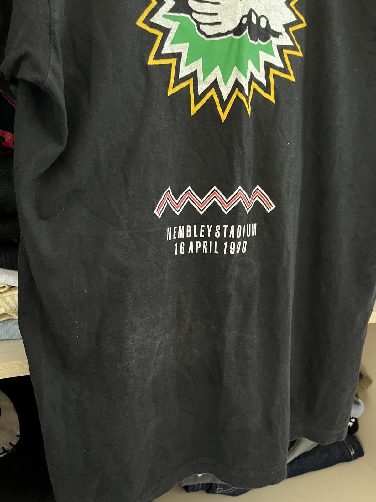 Vintage Nelson Mandela Vintage 1990 Streetwear T-Shirt Tee Size US XL / EU 56 / 4 - 7 Thumbnail