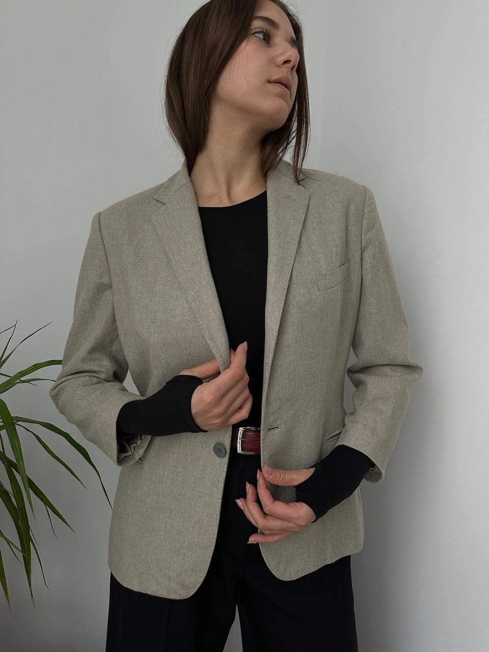 Polo Ralph Lauren × Vintage Vintage Polo Ralph Lauren Merino Wool Women’s White Blazer Size M / US 6-8 / IT 42-44 - 9 Thumbnail
