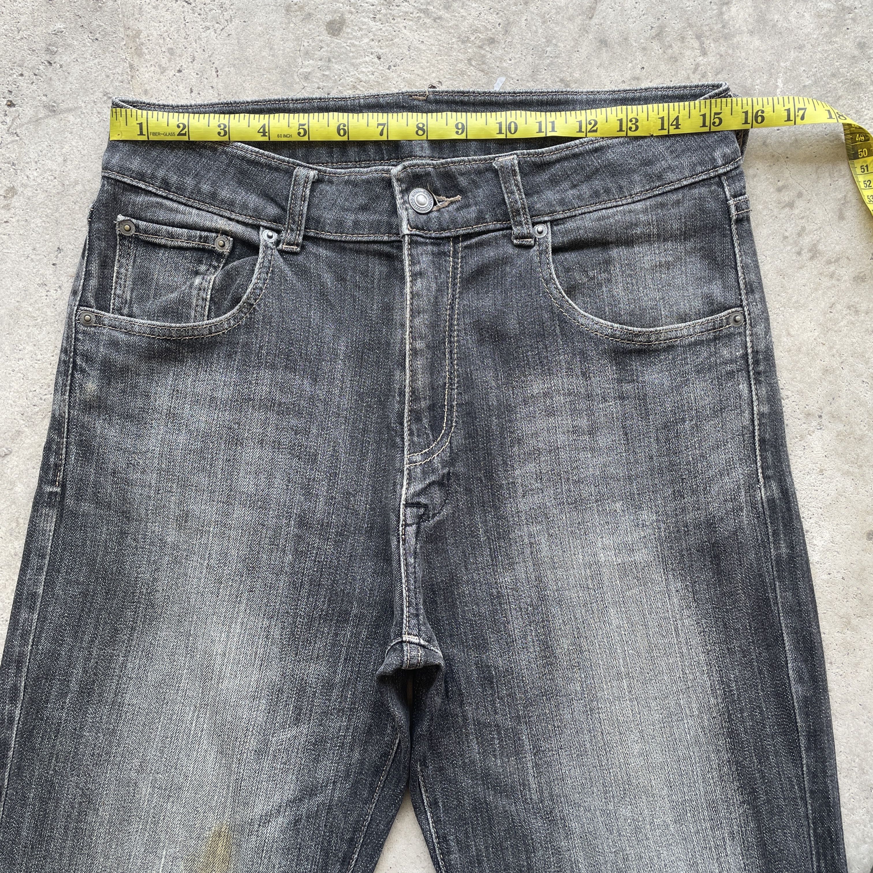Japanese Brand W31x30 Vintage Japanese Black Denim Faded Jeans Pants Size US 31 - 6 Thumbnail