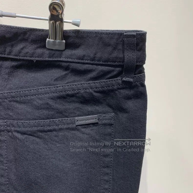 Saint Laurent Paris Saint Laurent Paris Black Slim Fit Denim Long Pants Size US 33 - 5 Thumbnail