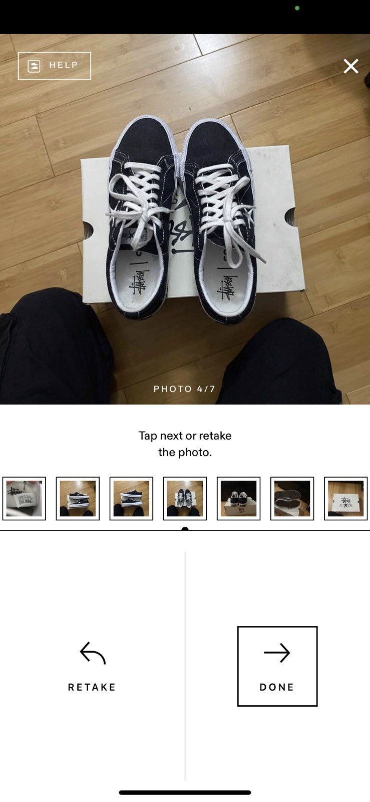 Converse × Stussy Stussy X Converse 1 Star Size US 8.5 / EU 41-42 - 4 Thumbnail