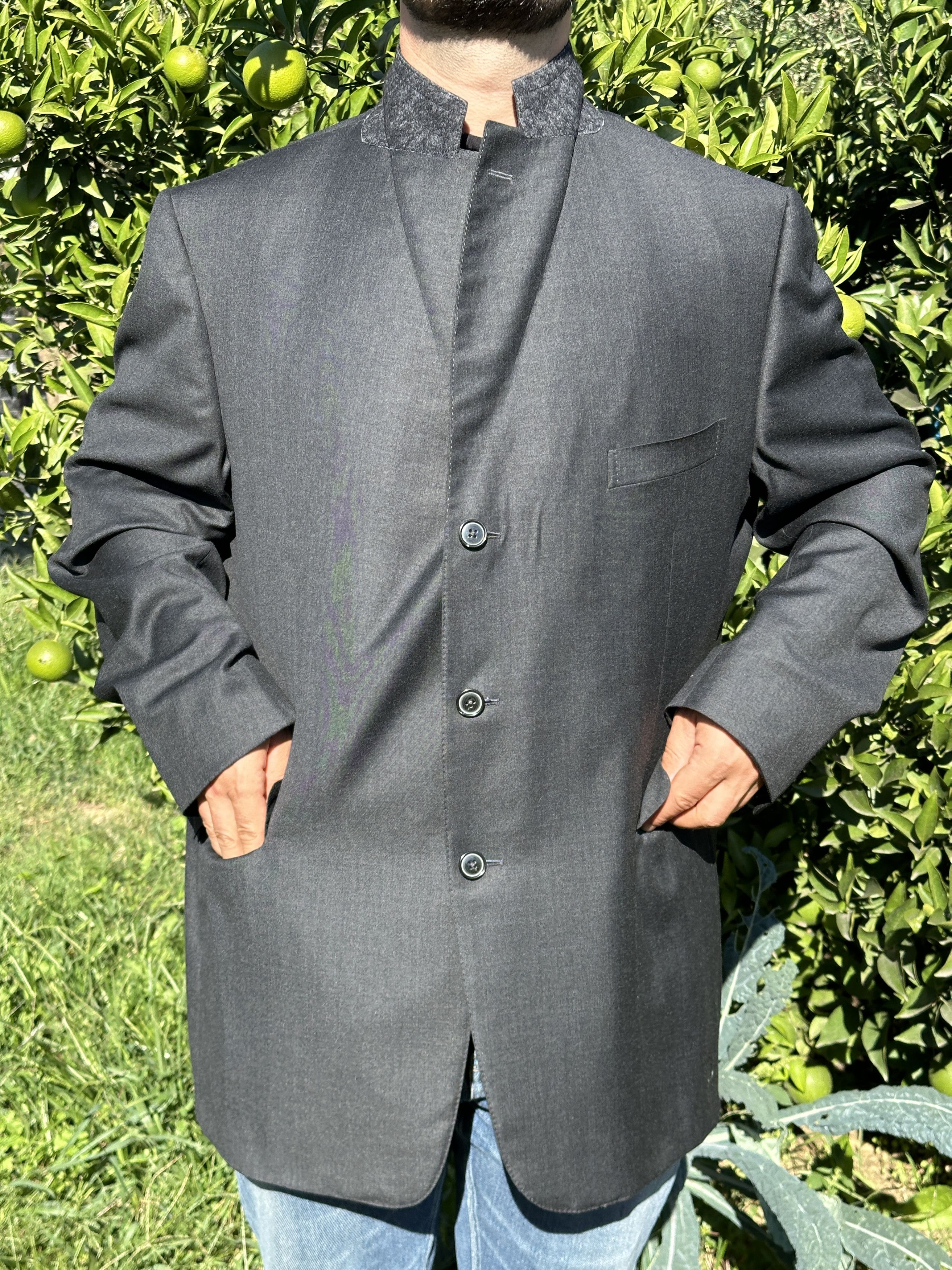 Ermenegildo Zegna Ermenegildo Zegna Su Misura Suit Costume Formal Size 62 R Size 54L - 10 Thumbnail