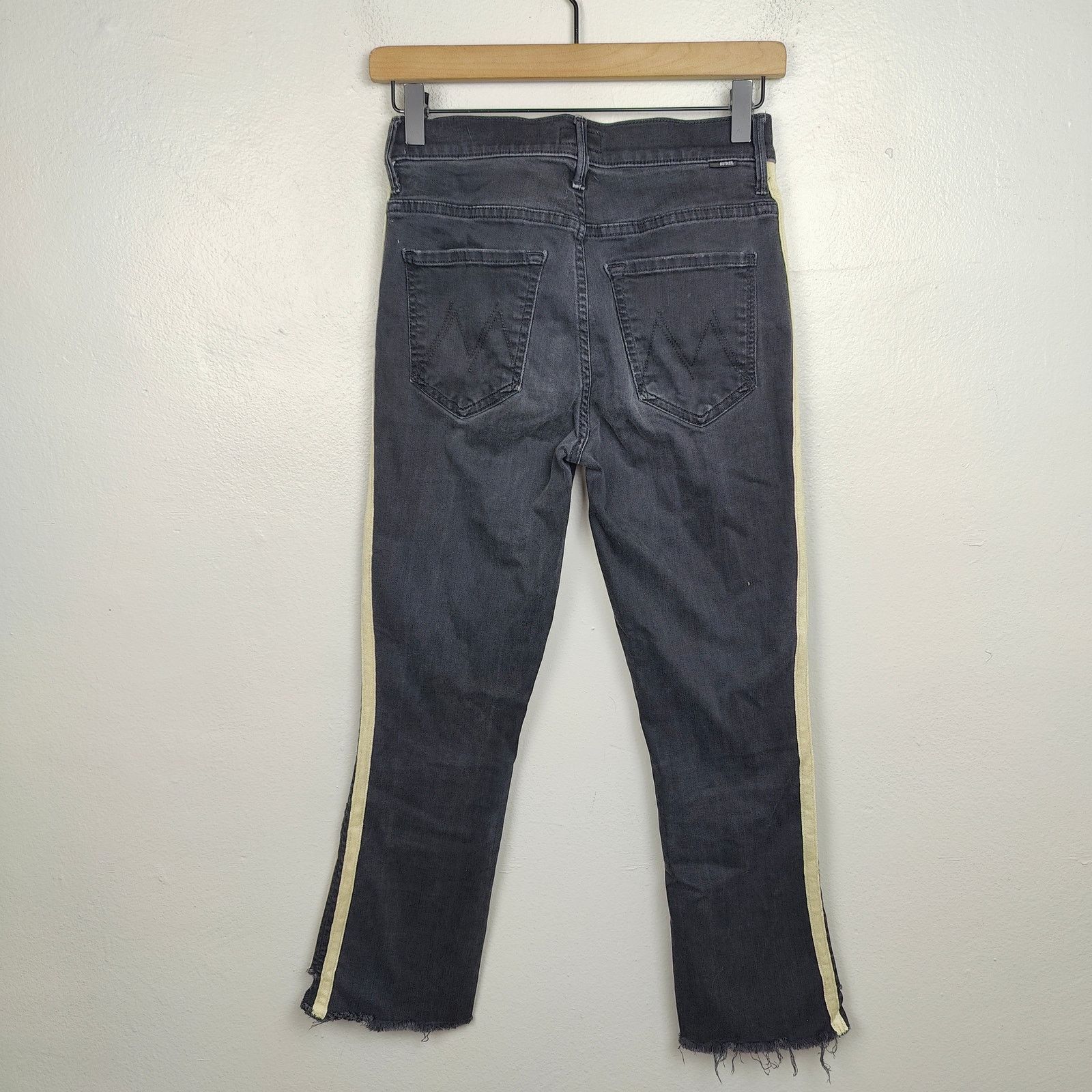 MOTHER Mother Denim The Insider Crop Step Fray Jeans Womens 26 Size 26" / US 2 / IT 38 - 5 Thumbnail