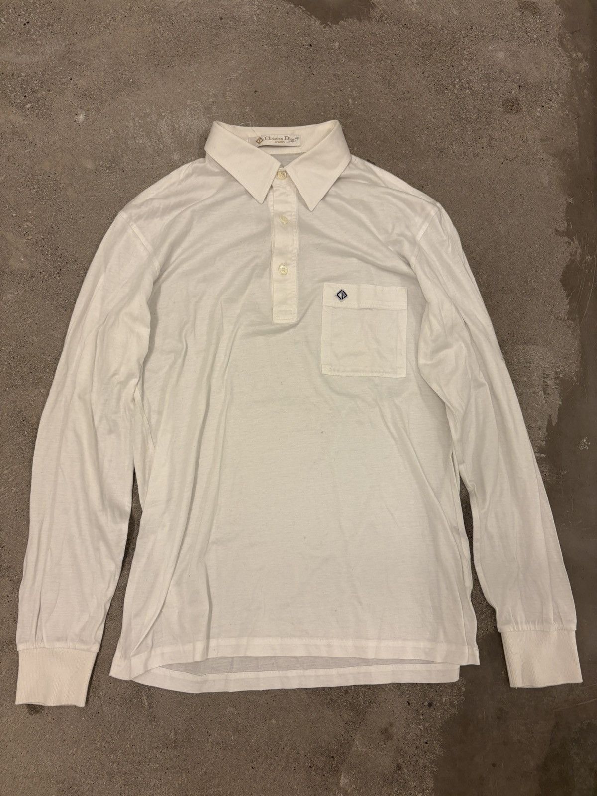 Dior Christian Dior Sports Long Sleeve Polo Size US M / EU 48-50 / 2 - 1 Thumbnail