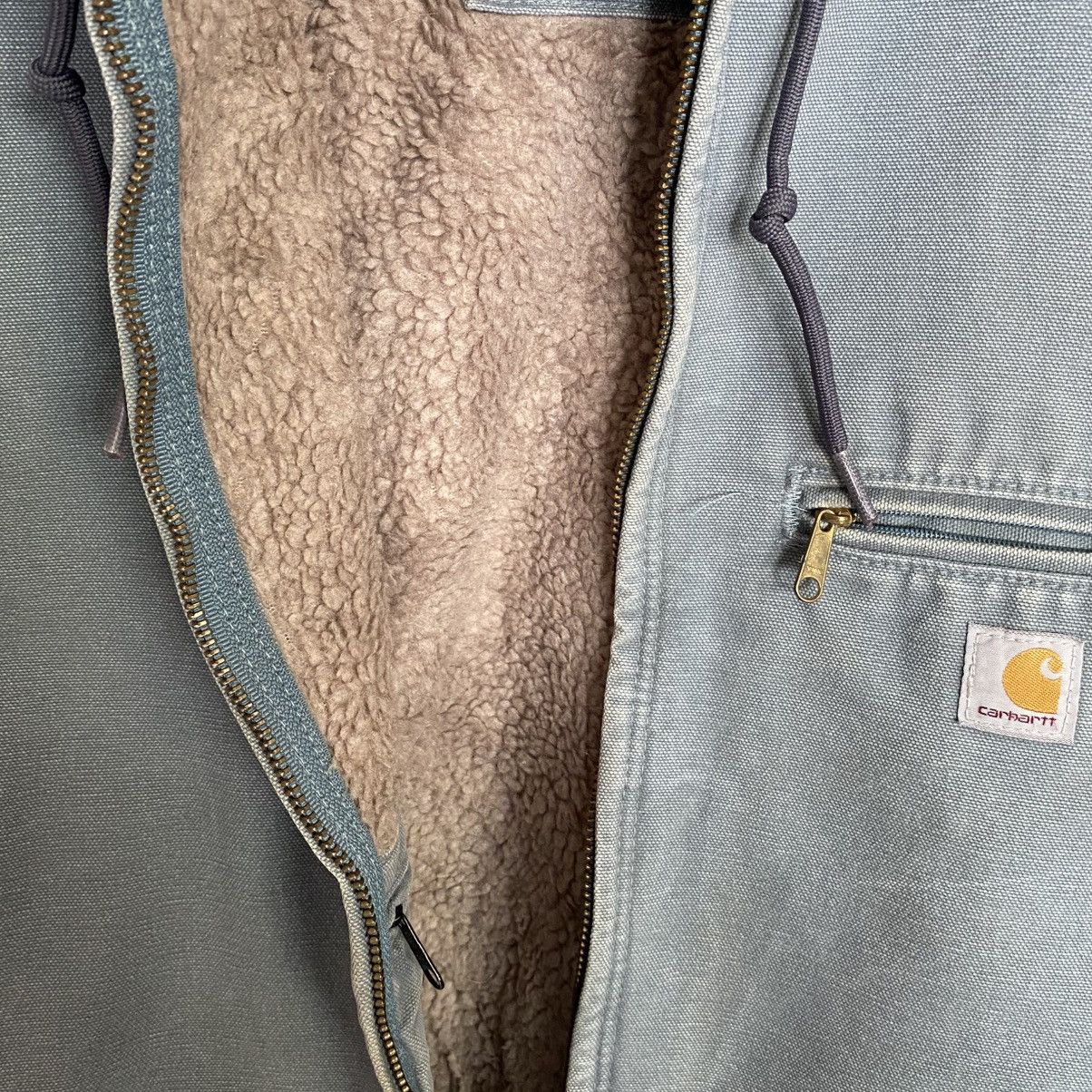 Carhartt Y2k Carhartt Teal Active Hooded Jacket Size US M / EU 48-50 / 2 - 6 Thumbnail