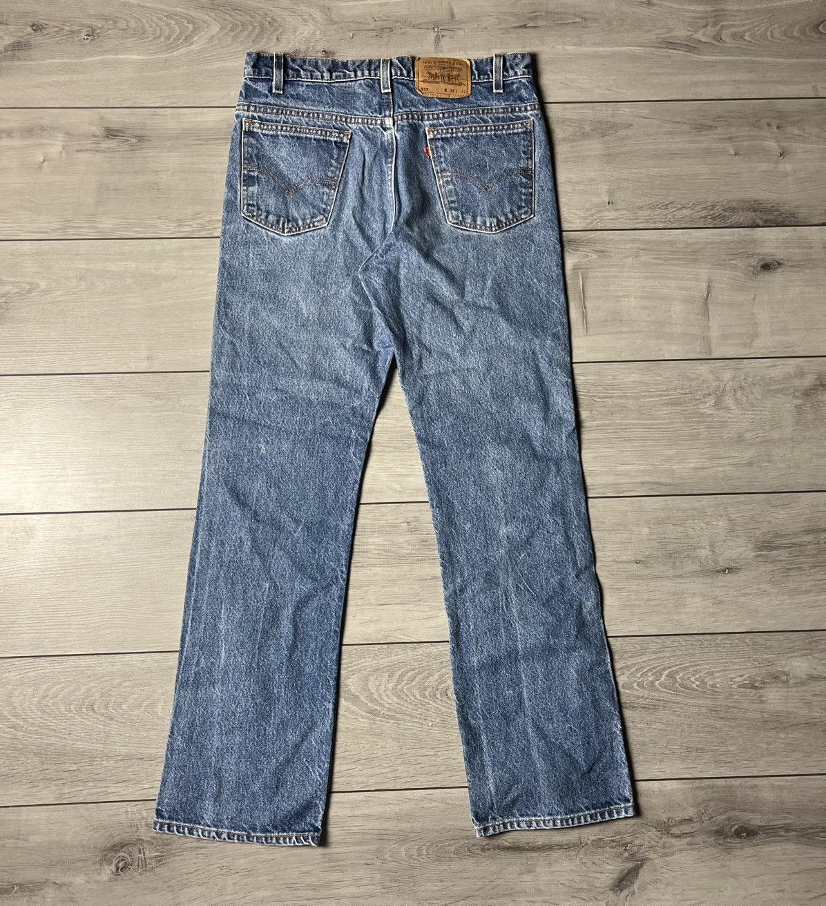 Levi's Levis denim jeans made in usa orange tab vintage size 34/32 Size US 34 / EU 50 - 7 Thumbnail