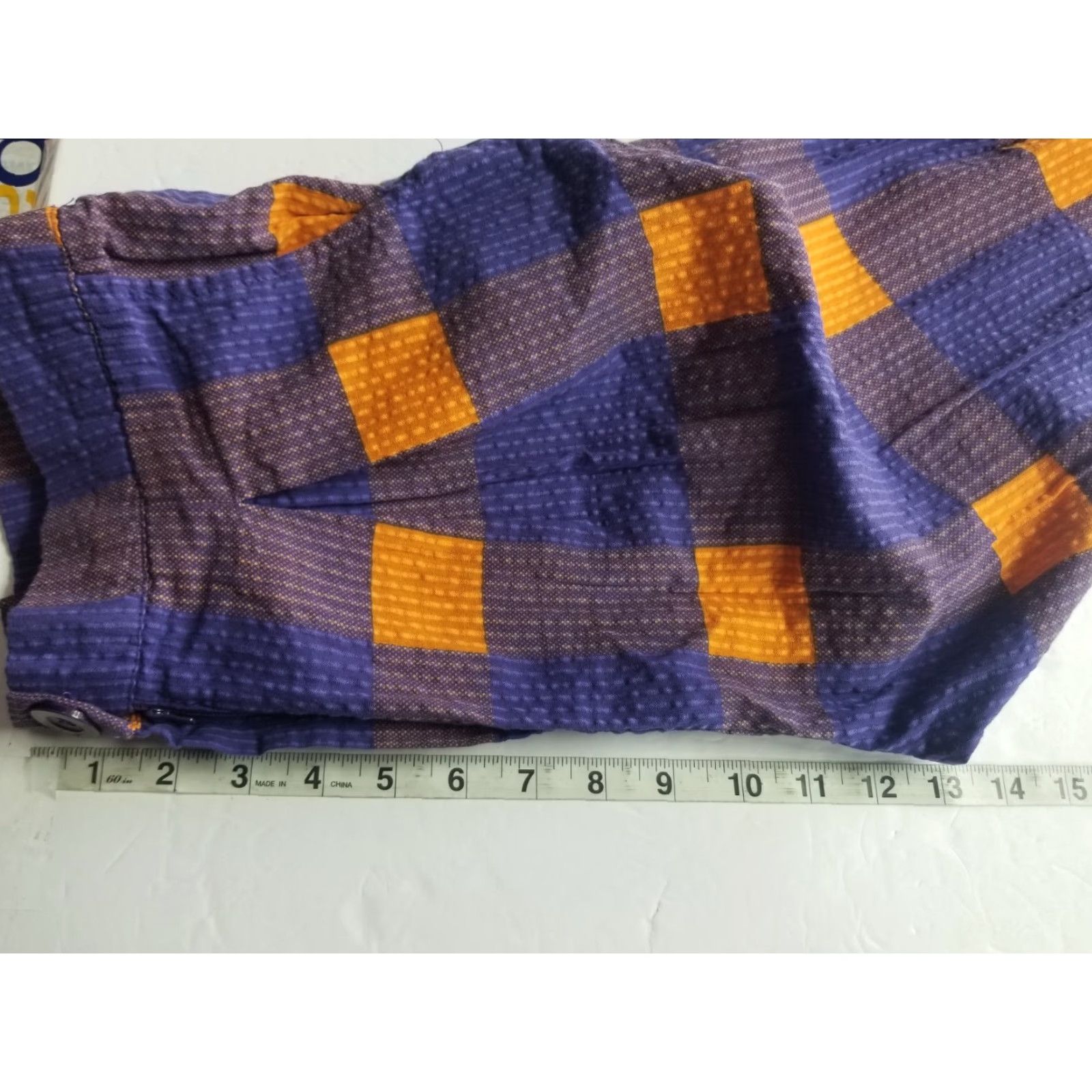 Anthropologie Anthropologie Pants Women XS Pleated Multicolor Plaid Wide-Leg Preppy 29in Inseam Size 26" / US 2 / IT 38 - 4 Thumbnail