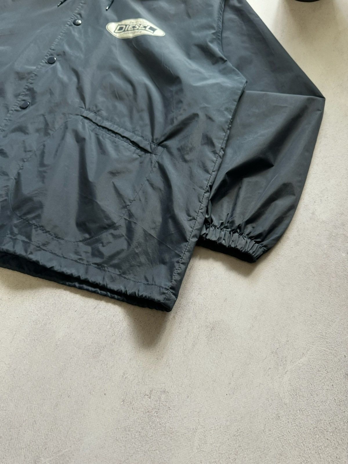 Diesel × Vintage Vintage Diesel Windbreaker Jacket Big Logo Baggy Y2K 90s Size US M / EU 48-50 / 2 - 5 Thumbnail