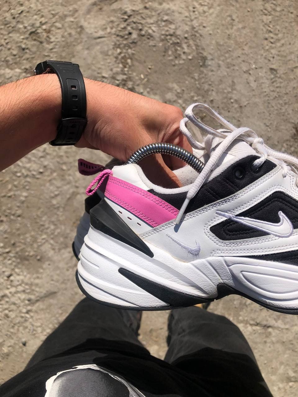 Nike × Vintage VERY RARE NIKE TEKNO M2K SNEAKERS JAPAN STYLE Y2K DRILL 90s Size US 6.5 / EU 39-40 - 3 Thumbnail