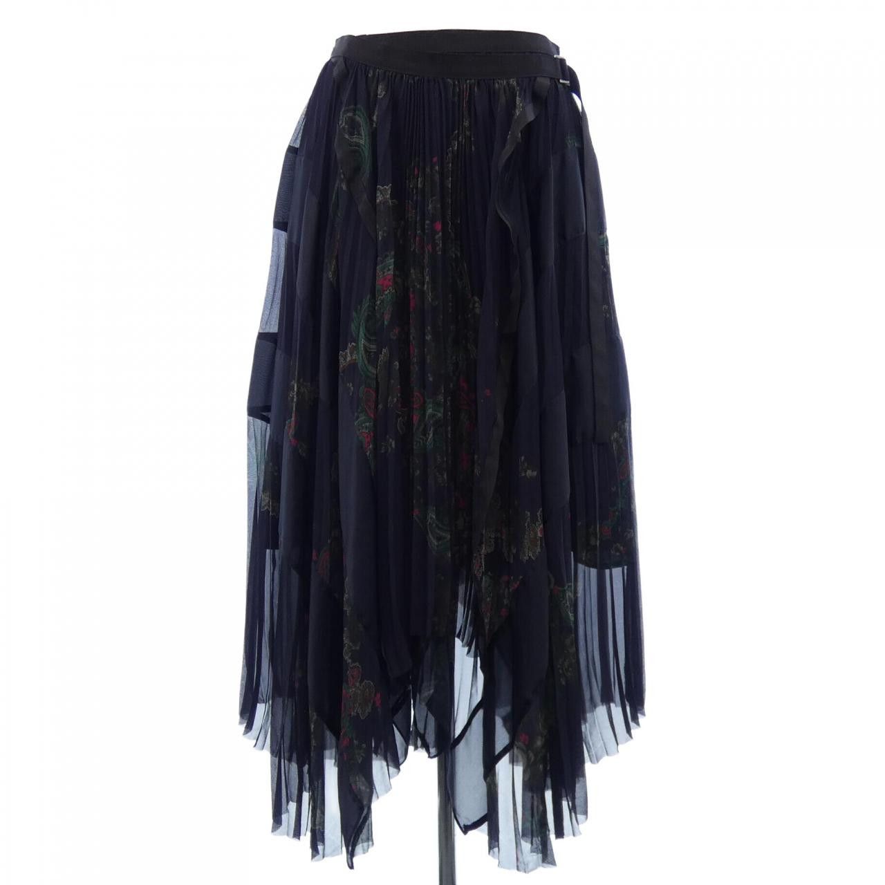Sacai Sacai Sacai Skirt Textile Skirts 19-04565 DUTY FREE for USA Size ONE SIZE - 1 Thumbnail