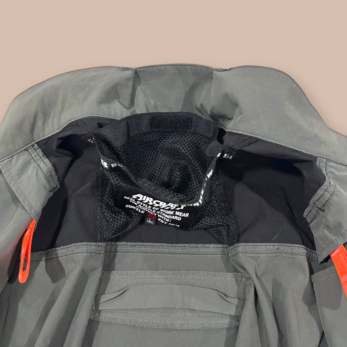 Japanese Brand Burtle Workwear Air Conditioning Work Clothes S/S Jacket Size US L / EU 52-54 / 3 - 16 Thumbnail