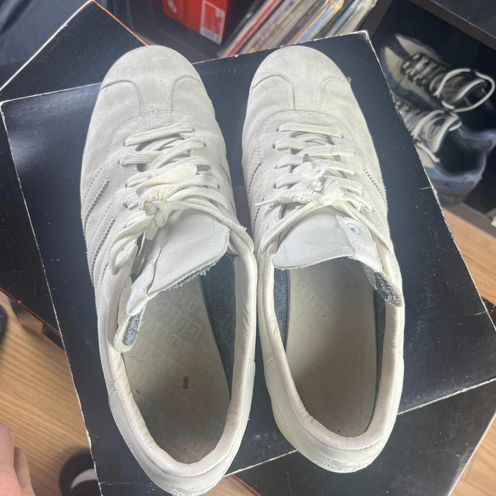 Adidas Saint Alfred x adidas Gazelle Goretex Chalk White 11.5 Cream Size US 11.5 / EU 44-45 - 6 Thumbnail