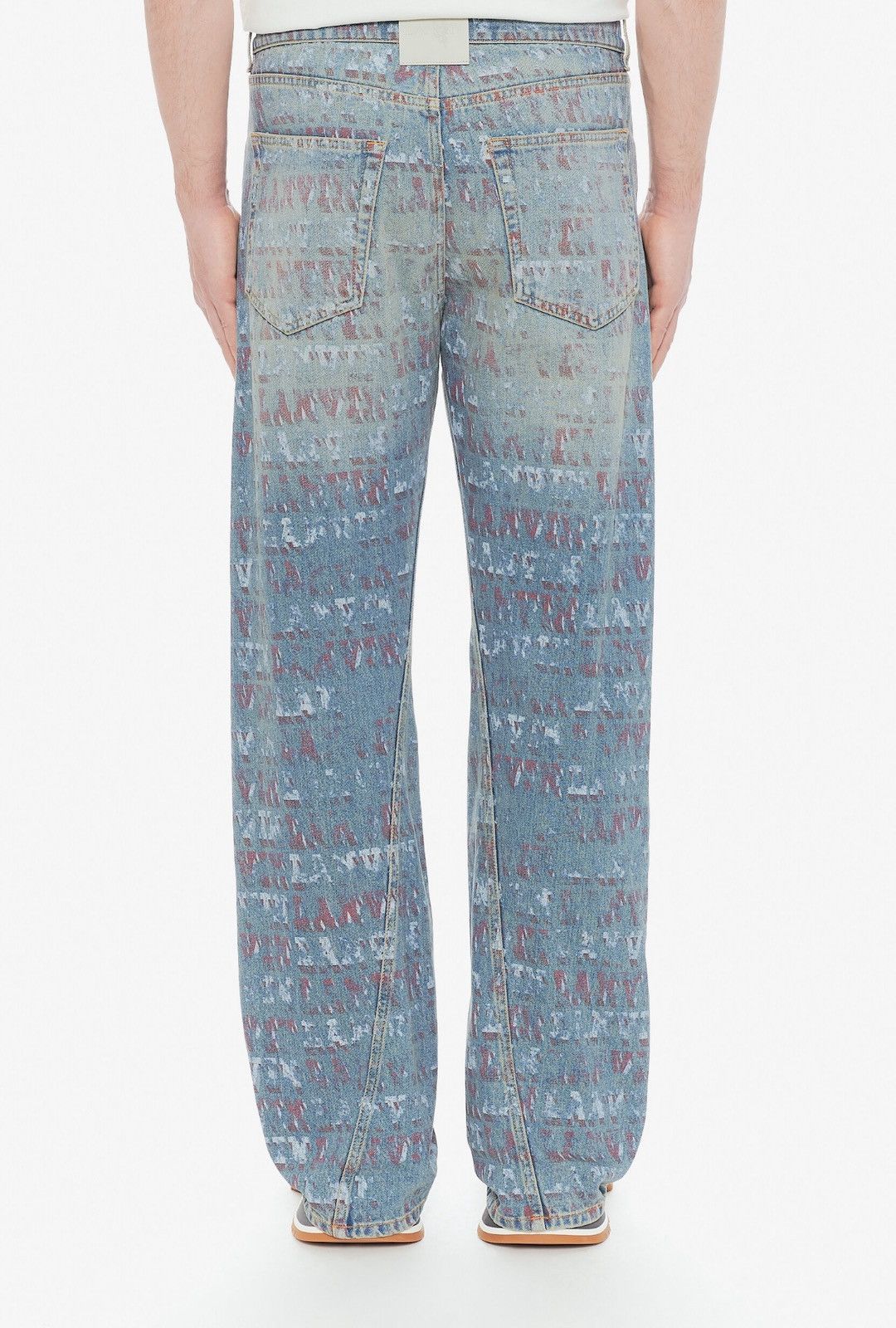 Designer × Future × Lanvin Last Size Lanvin x Future Logo-Print Jeans Size US 30 / EU 46 - 2 Thumbnail