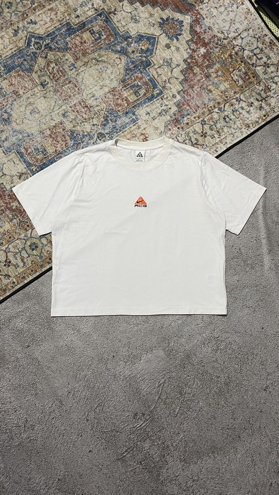 Nike Nike ACG T shirt Embroided Logo White Oversized Size US XL / EU 56 / 4 - 1 Thumbnail