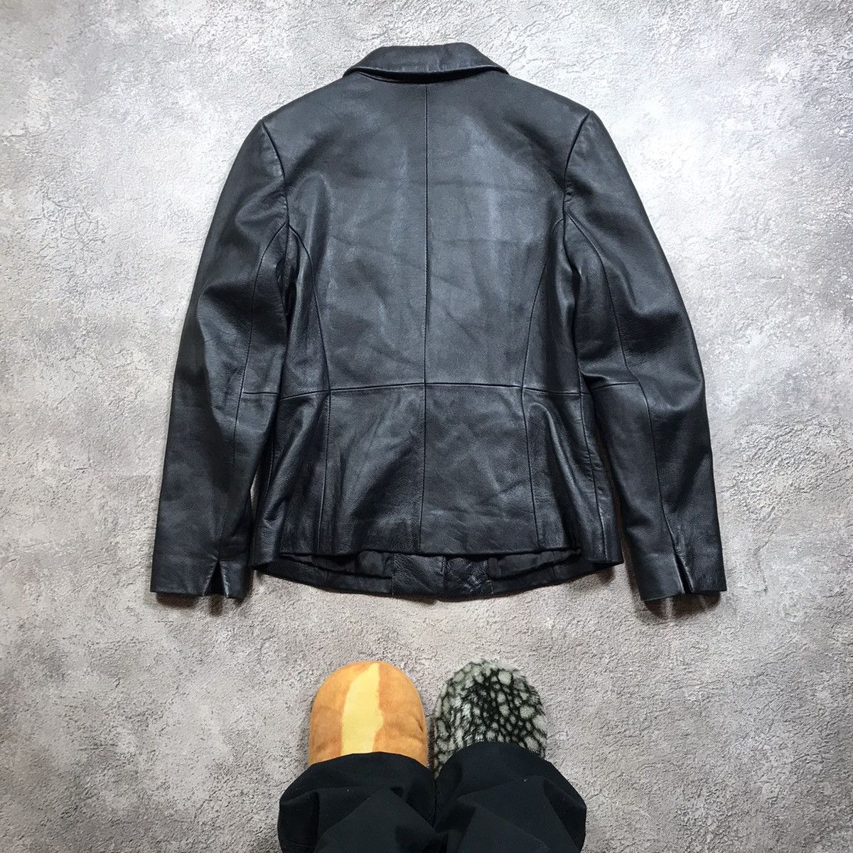 Vintage Vintage Y2K Faded Black Blazer Jacket Streetwear Japan M Size US M / EU 48-50 / 2 - 6 Thumbnail