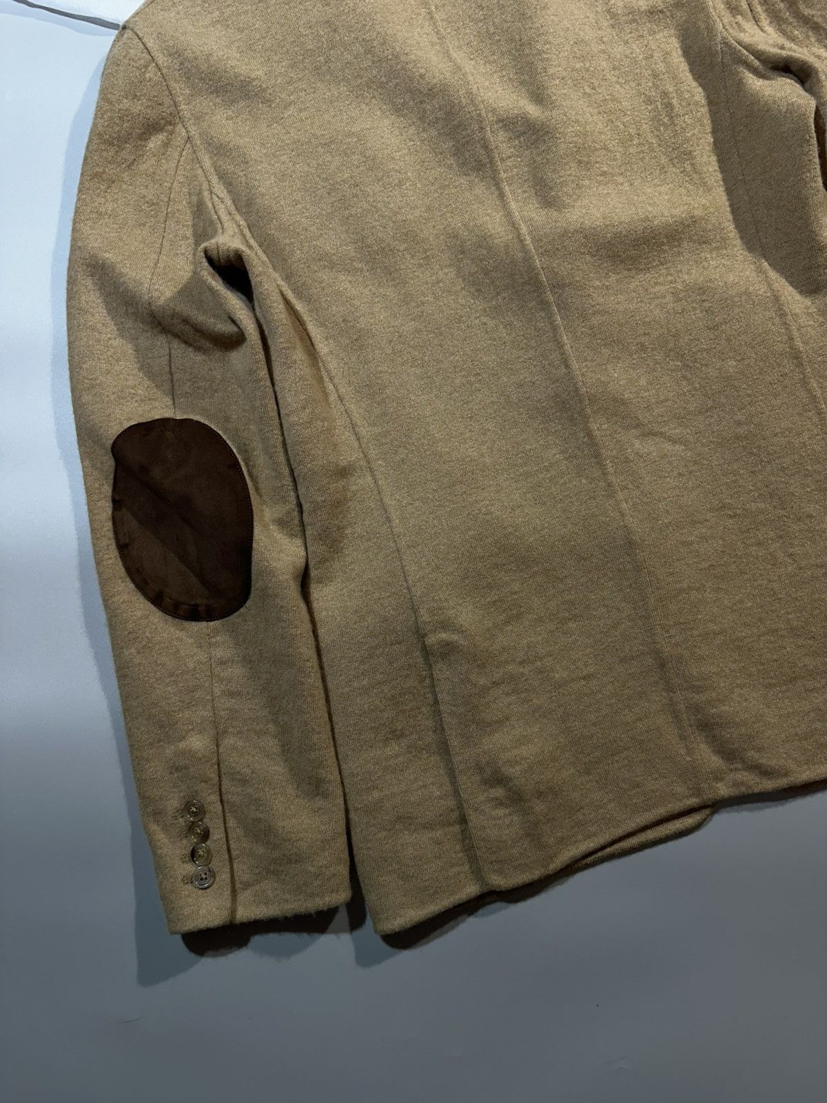 Ralph Lauren Purple Label RLPL 60% Cashmere Wool Suede Elbow Patch Hand-Tailored Size 42R - 18 Thumbnail