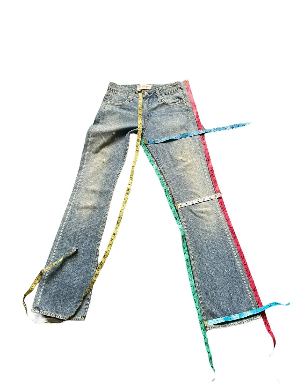 Paper Denim & Cloth Paper Denim & Cloth Flare Distresed Denim Size 27" / US 4 / IT 40 - 11 Thumbnail