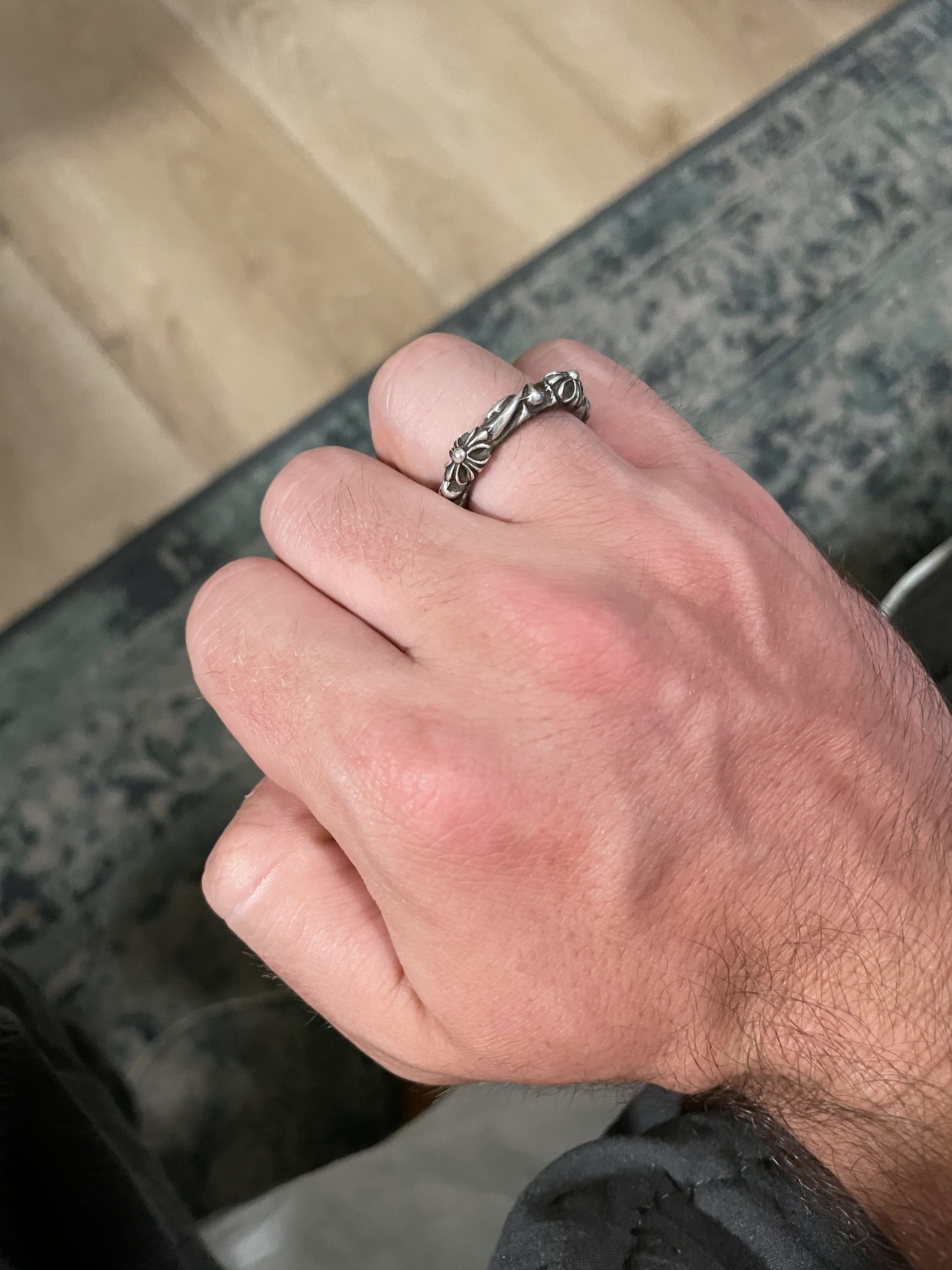 Chrome Hearts SBT Band Ring Size ONE SIZE - 4 Thumbnail