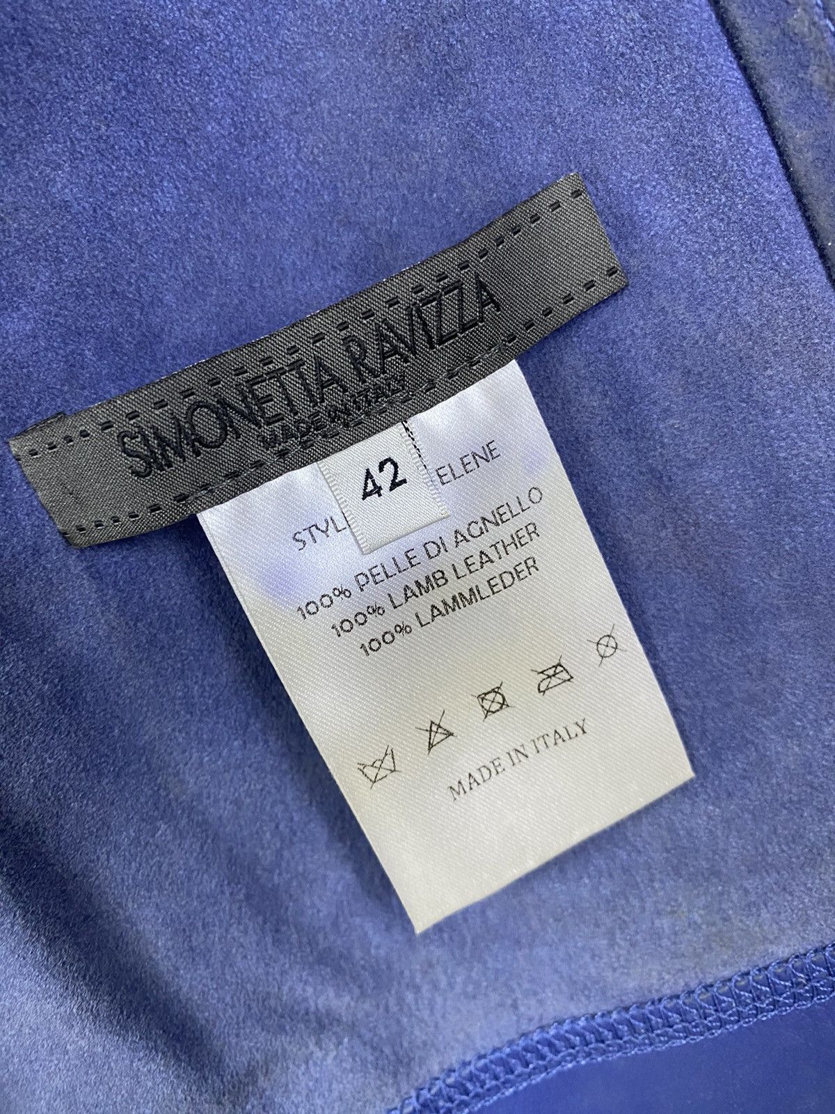 Simonetta Ravizza Simonetta Ravizza - lamb leather poncho jacket Size M / US 6-8 / IT 42-44 - 7 Thumbnail