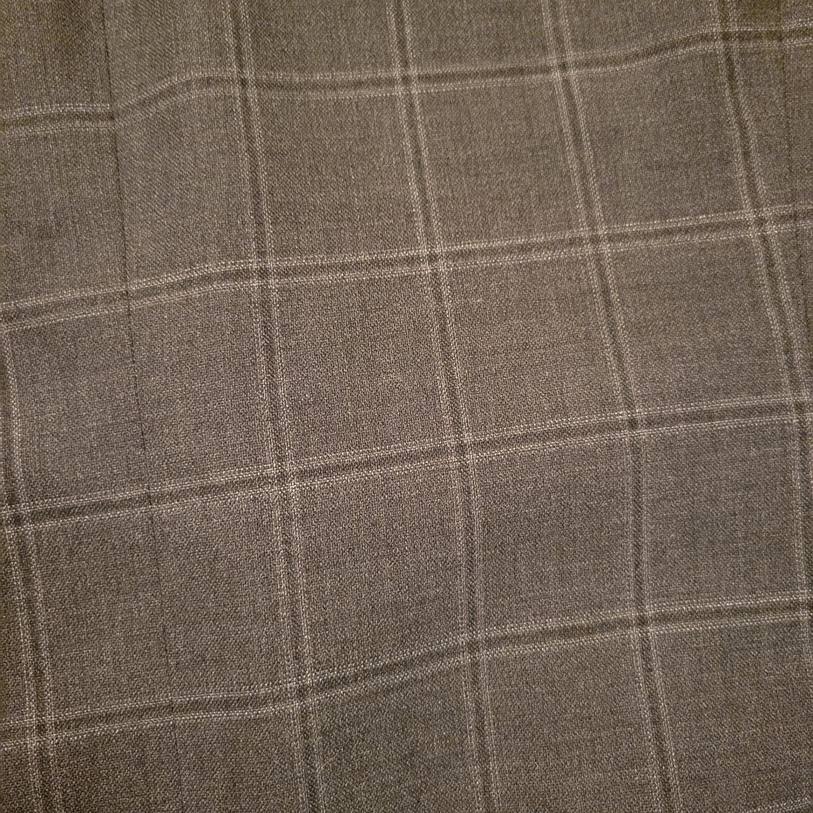 Brioni Brioni 44R Blazer Grey Windowpane Plaid Wool AUGUSTO Preppy Size 44R - 3 Thumbnail