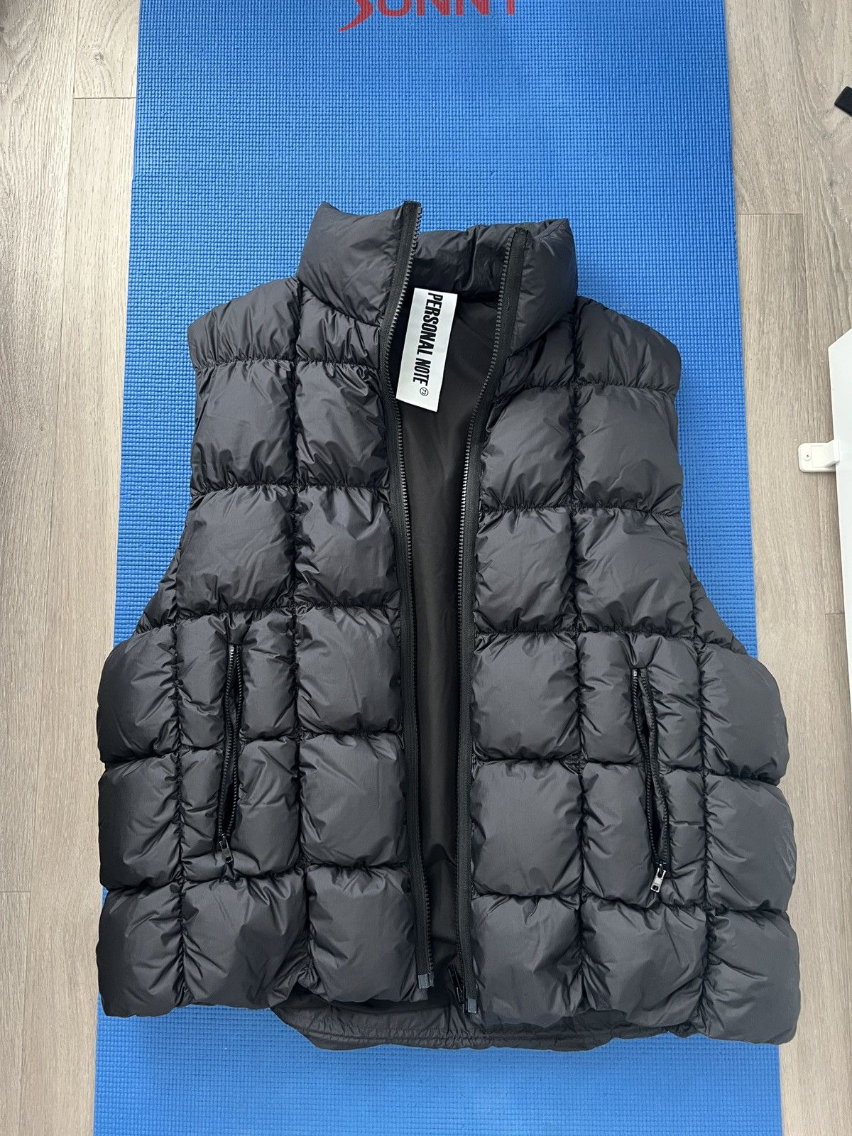 Other A Personal Note 73 Black Down Quilted Vest Size US S / EU 44-46 / 1 - 1 Thumbnail
