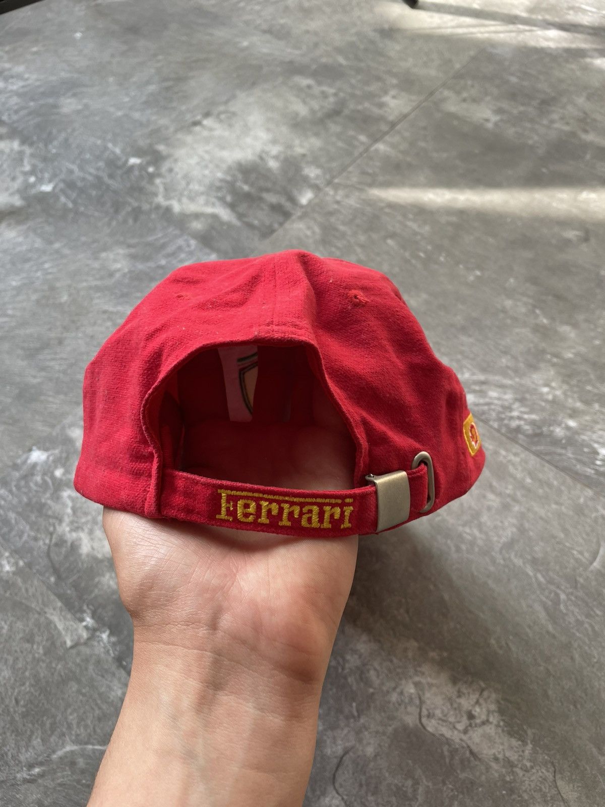 Ferrari Vintage 90s Ferrari F1 Racing Red Cap Y2K Embroidered Logo Size ONE SIZE - 4 Thumbnail