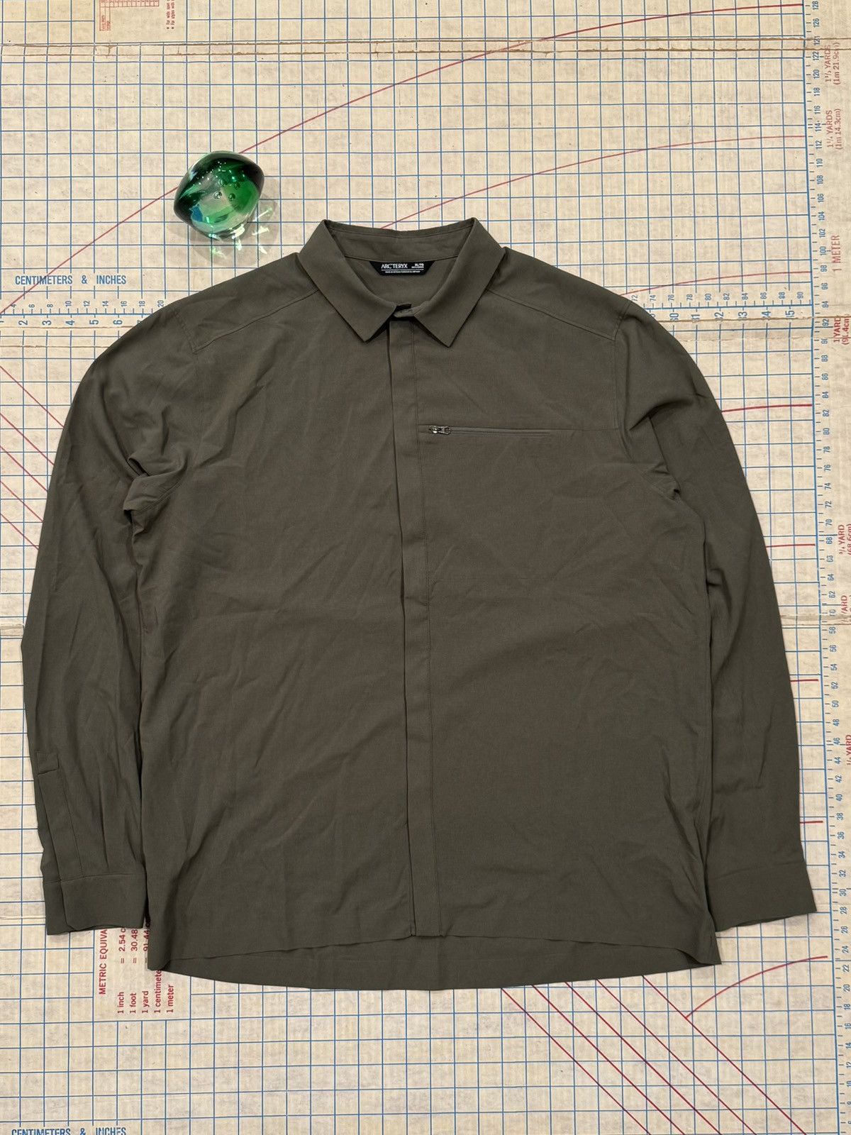 Arc'teryx NWT Arc’teryx Skyline Long Sleeve Button Up Forage Heather Size US XL / EU 56 / 4 - 1 Thumbnail
