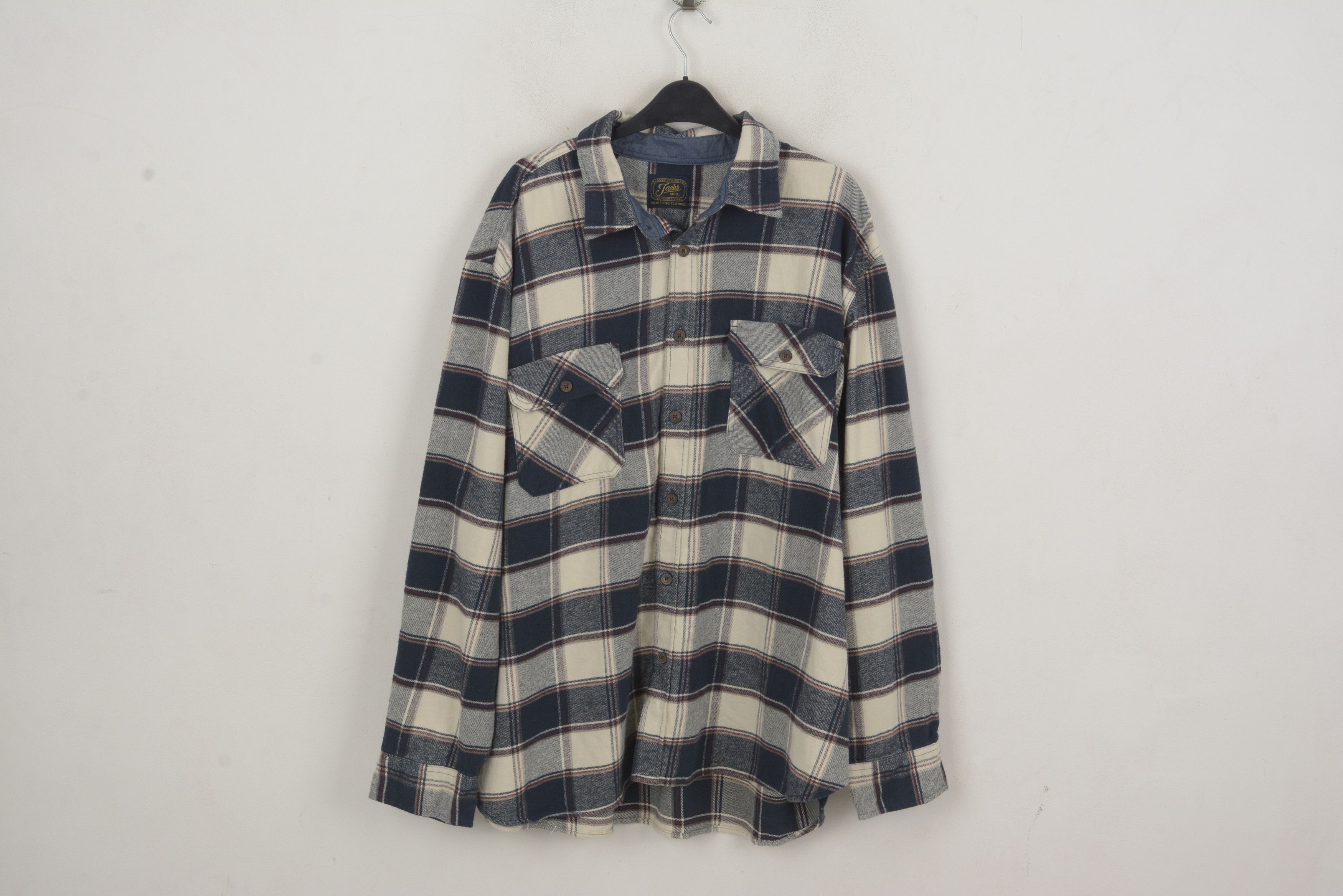 J.A.C.H.S. Mfg. Co. Heritage Flannel Shirt men's 3XL Cotton Brushed over shirt Size US XXL / EU 58 / 5 - 1 Thumbnail