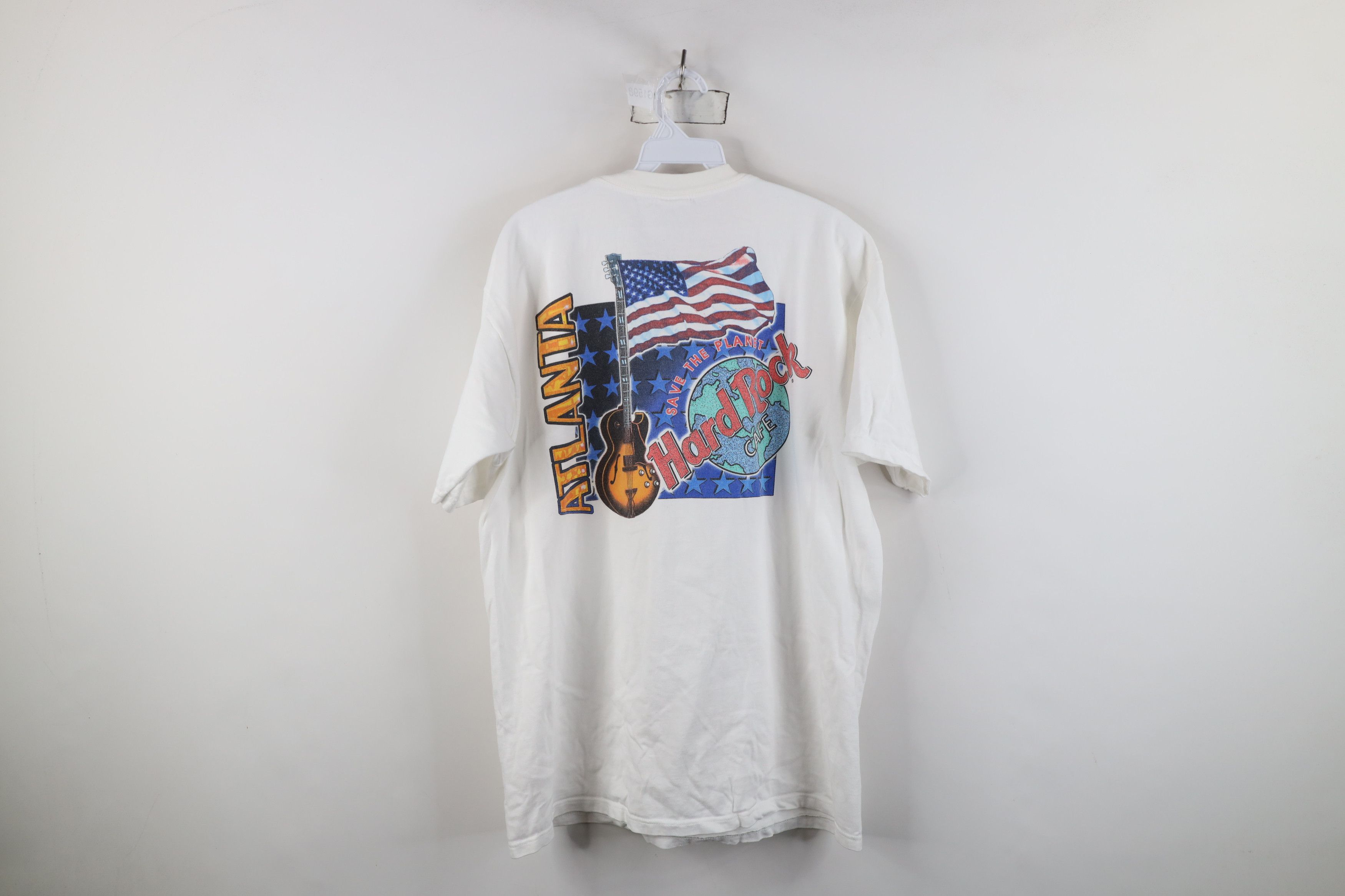 Hard Rock Cafe Vintage 90s Hard Rock Cafe Atlanta Short Sleeve T-Shirt USA Size US L / EU 52-54 / 3 - 10 Thumbnail