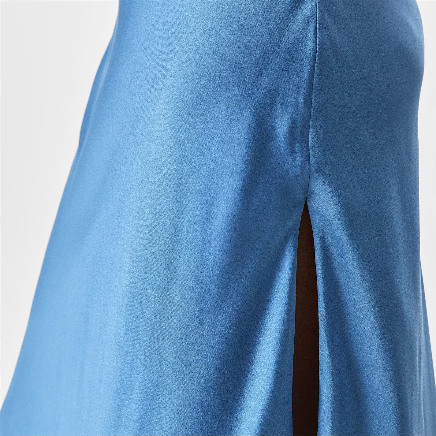 Lauren Ralph Lauren o1g2r1mq0825 Nokithe Midi Dress in Pale Azure Size S / US 4 / IT 40 - 4 Thumbnail