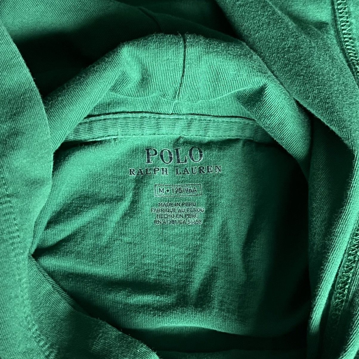 Polo Ralph Lauren Vintage Polo Ralph Lauren Varsity Logo Longsleeve Hoodie Tee Size US M / EU 48-50 / 2 - 7 Thumbnail