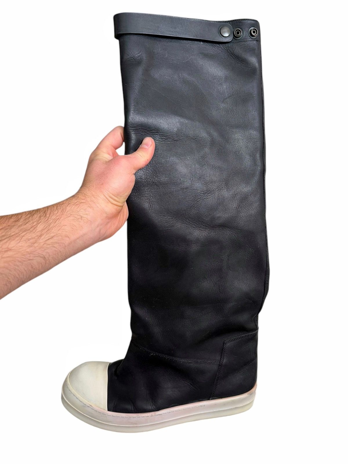 Rick Owens FW14 *GRAIL* Elephant Boot Ramones Size US 9 / EU 42 - 3 Thumbnail