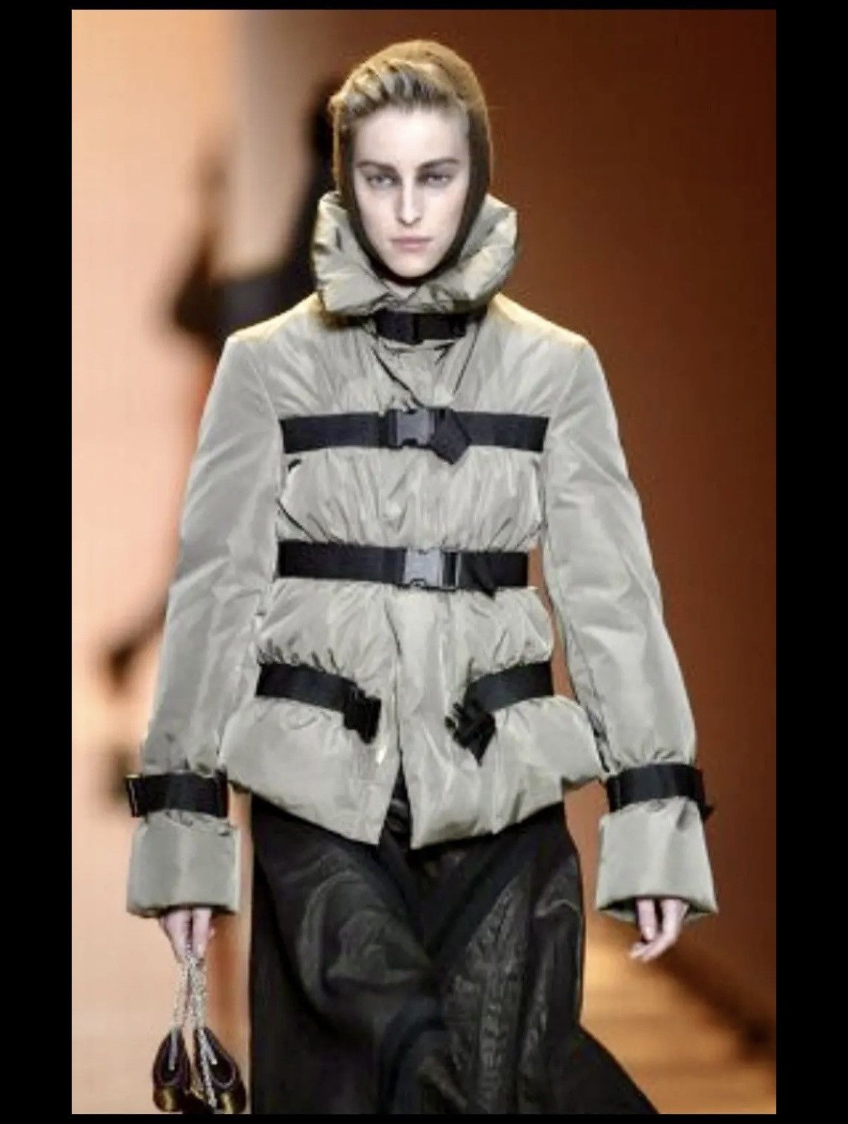 Jean Paul Gaultier AW03 Rare Vintage Runway JPG Bondage strap jacket Size M / US 6-8 / IT 42-44 - 1 Thumbnail