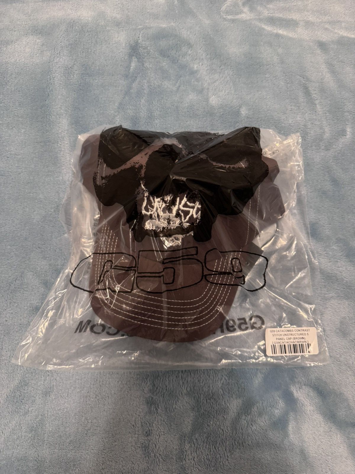 G59 Records G59 Catacombs Contrast Stitch Unstructured 5 Panel Cap Size ONE SIZE - 2 Thumbnail