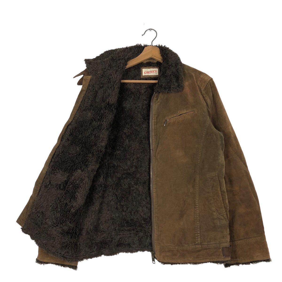 Japanese Brand 🔥Vintage Biker Jacket Carter’s Shearling Racer Japan Size US M / EU 48-50 / 2 - 11 Thumbnail