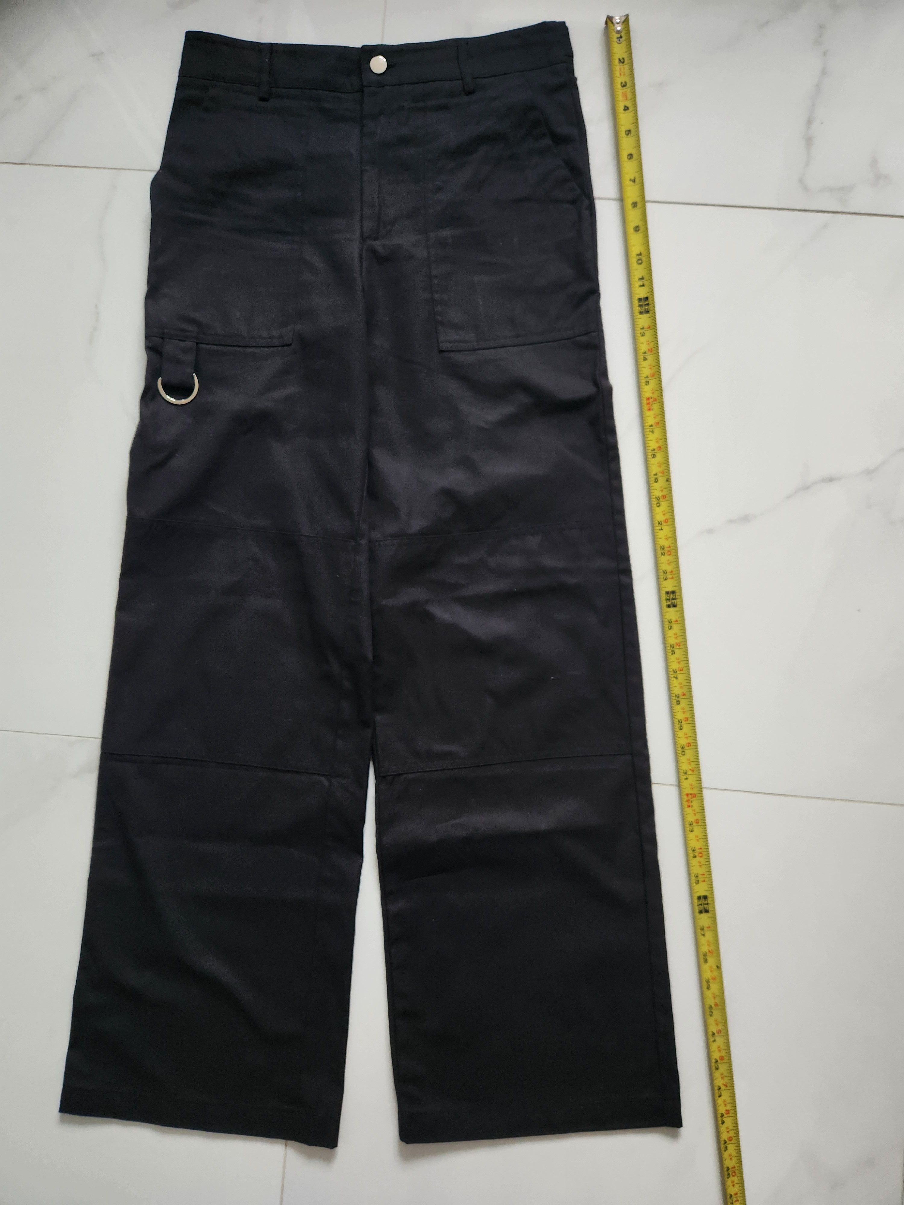 (di)vision (di)vision Black Knee Patch Trousers Size US 32 / EU 48 - 9 Thumbnail