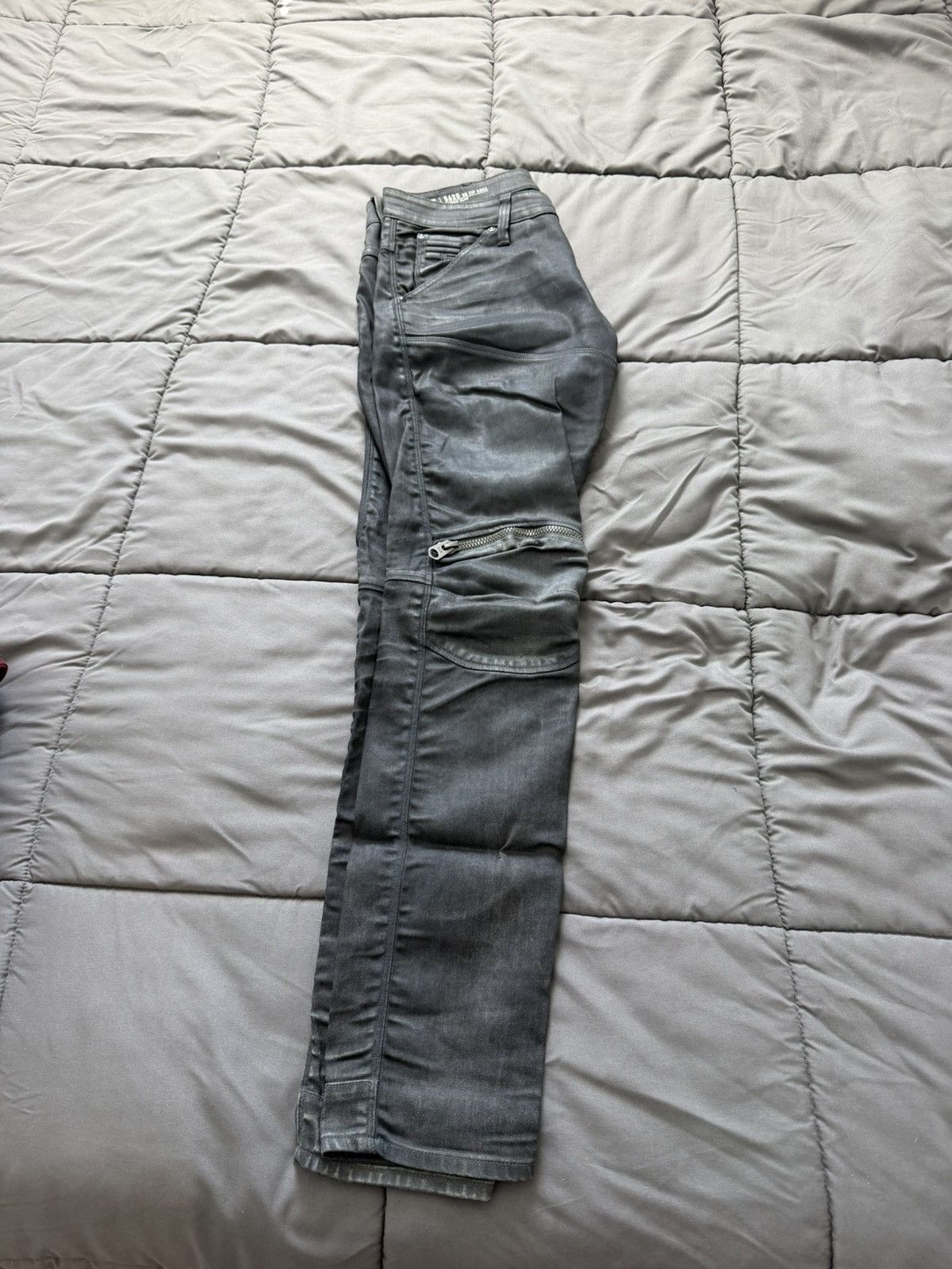G-Star G Star Raw Moto Jeans Size US 31 - 8 Thumbnail