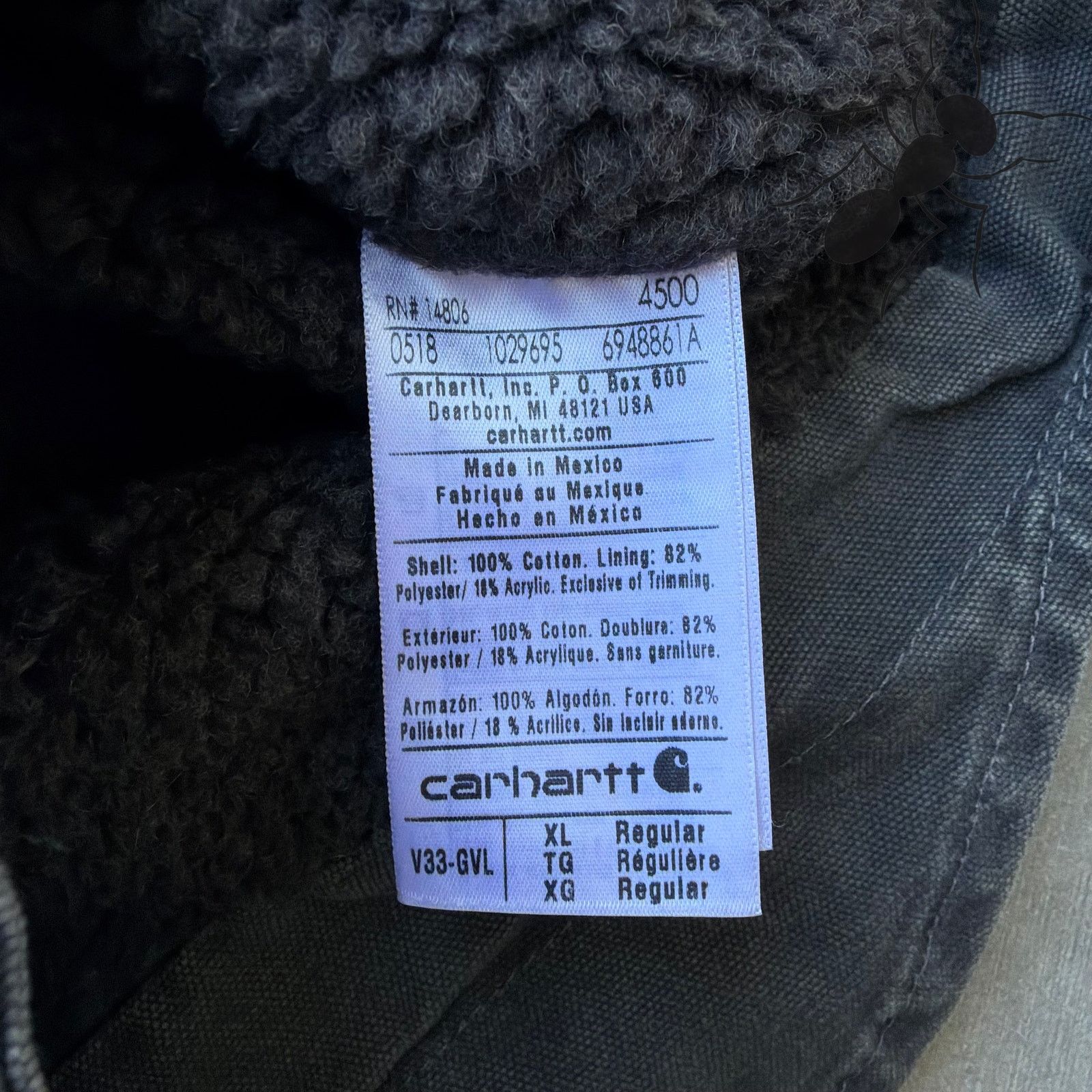 Carhartt × Vintage Carhartt V33 GVL gray work wear vest Size US XL / EU 56 / 4 - 3 Thumbnail